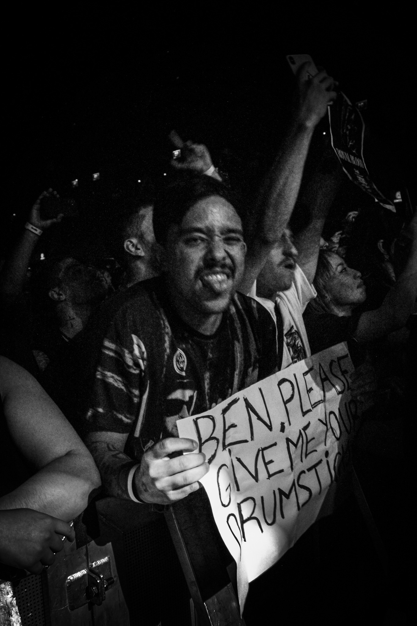 Royal Blood em São Paulo. Crédito: Marcela Lorenzetti