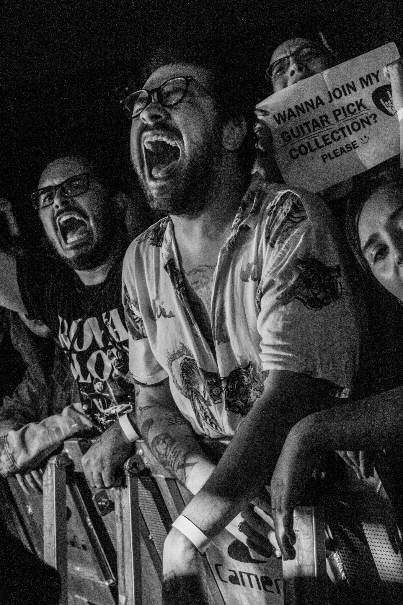 Público no show do Royal Blood em São Paulo. Crédito: Marcela Lorenzetti