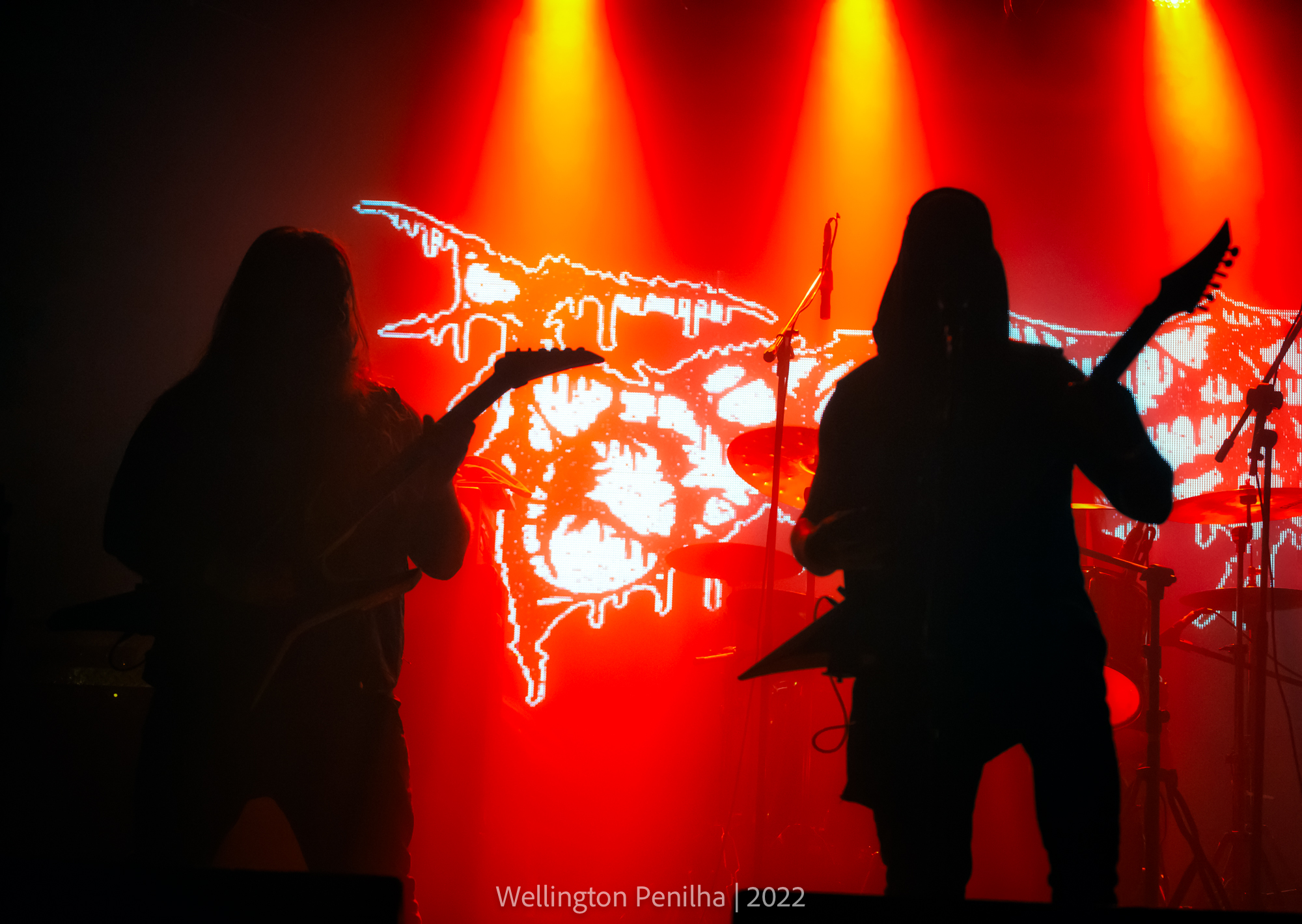 Fossilization no Kool Metal Pré-Fest. Crédito: Wellington Penilha