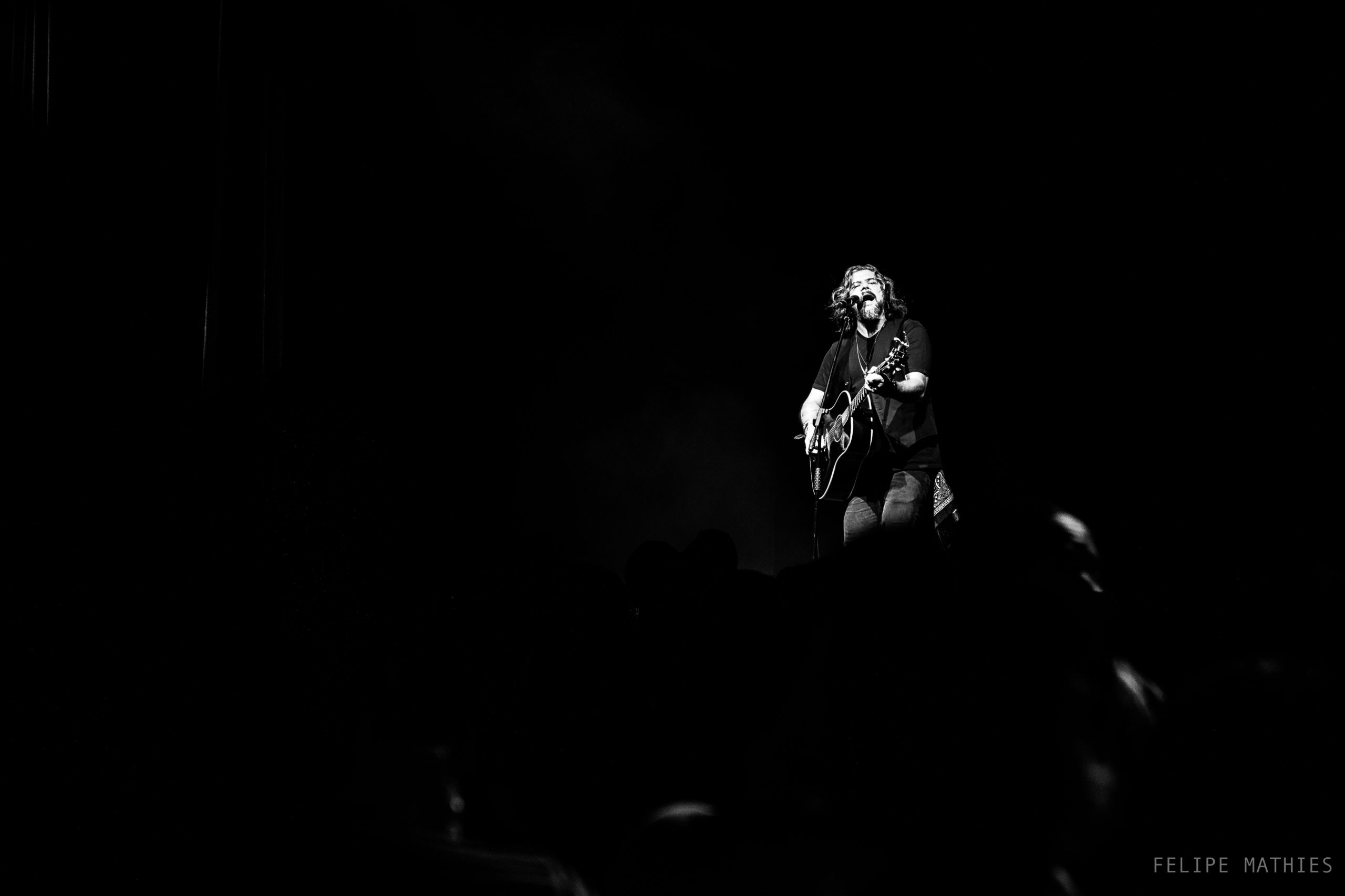Daniel Lima abrindo o show do Greta Van Fleet no Rio de Janeiro em maio de 2022. Crédito: Felipe Mathies
