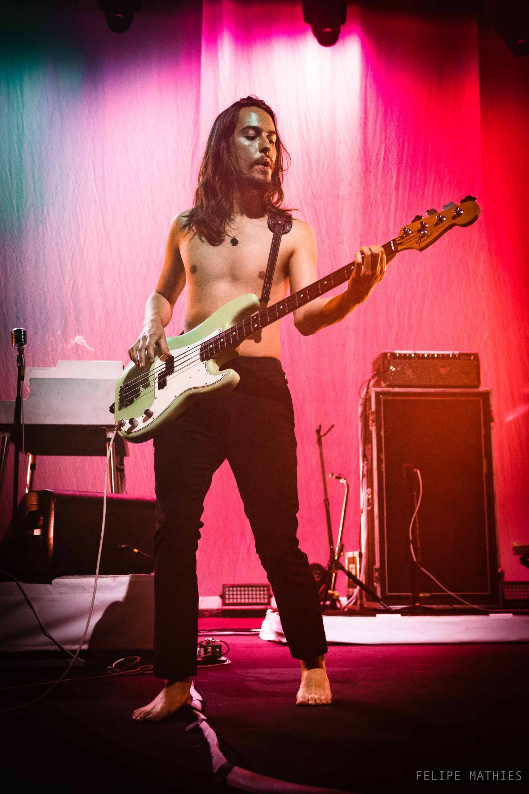 Greta Van Fleet no Rio de Janeiro em maio de 2022. Crédito: Felipe Mathies