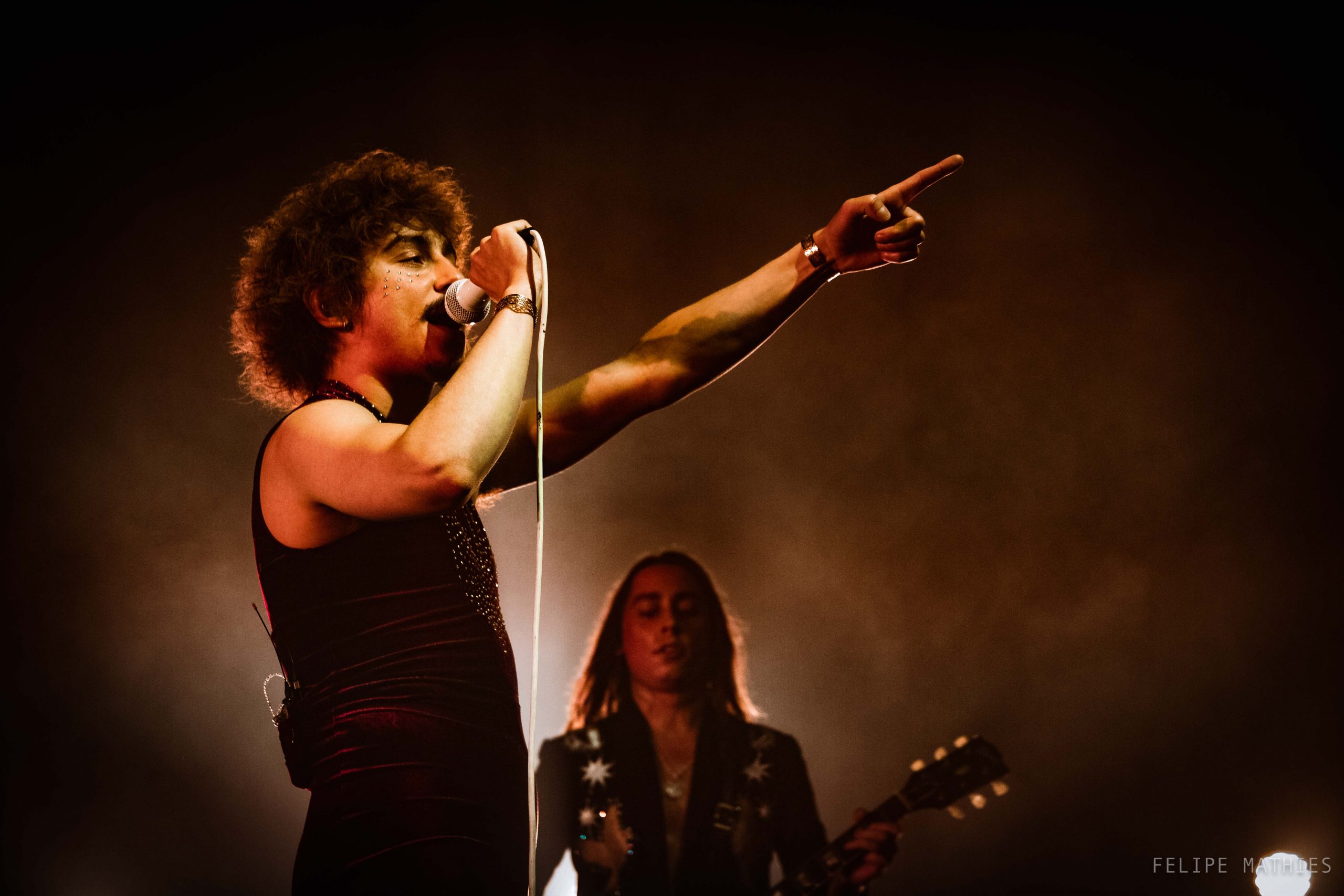 Greta Van Fleet no Rio de Janeiro em maio de 2022. Crédito: Felipe Mathies