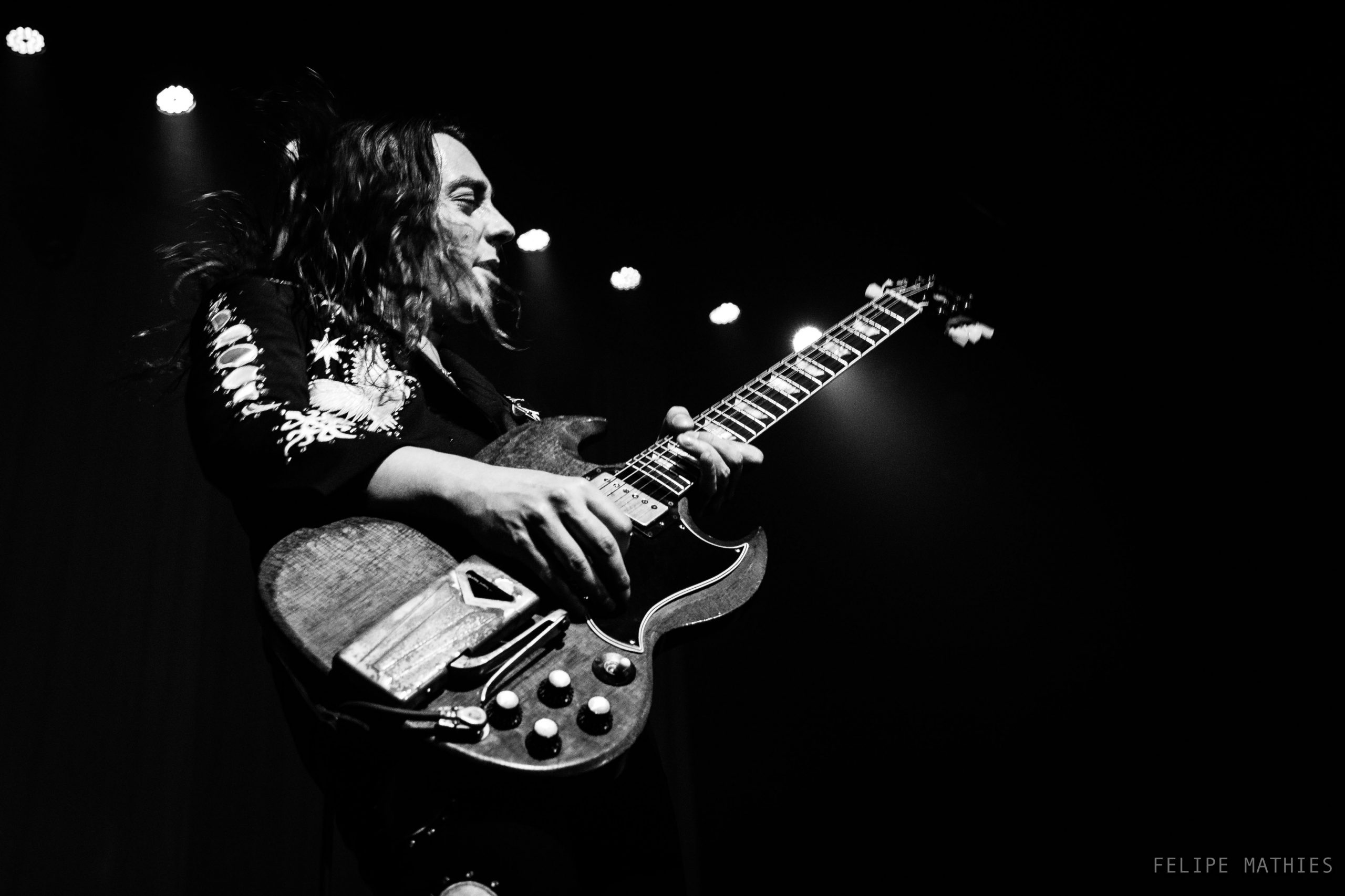 Greta Van Fleet no Rio de Janeiro em maio de 2022. Crédito: Felipe Mathies