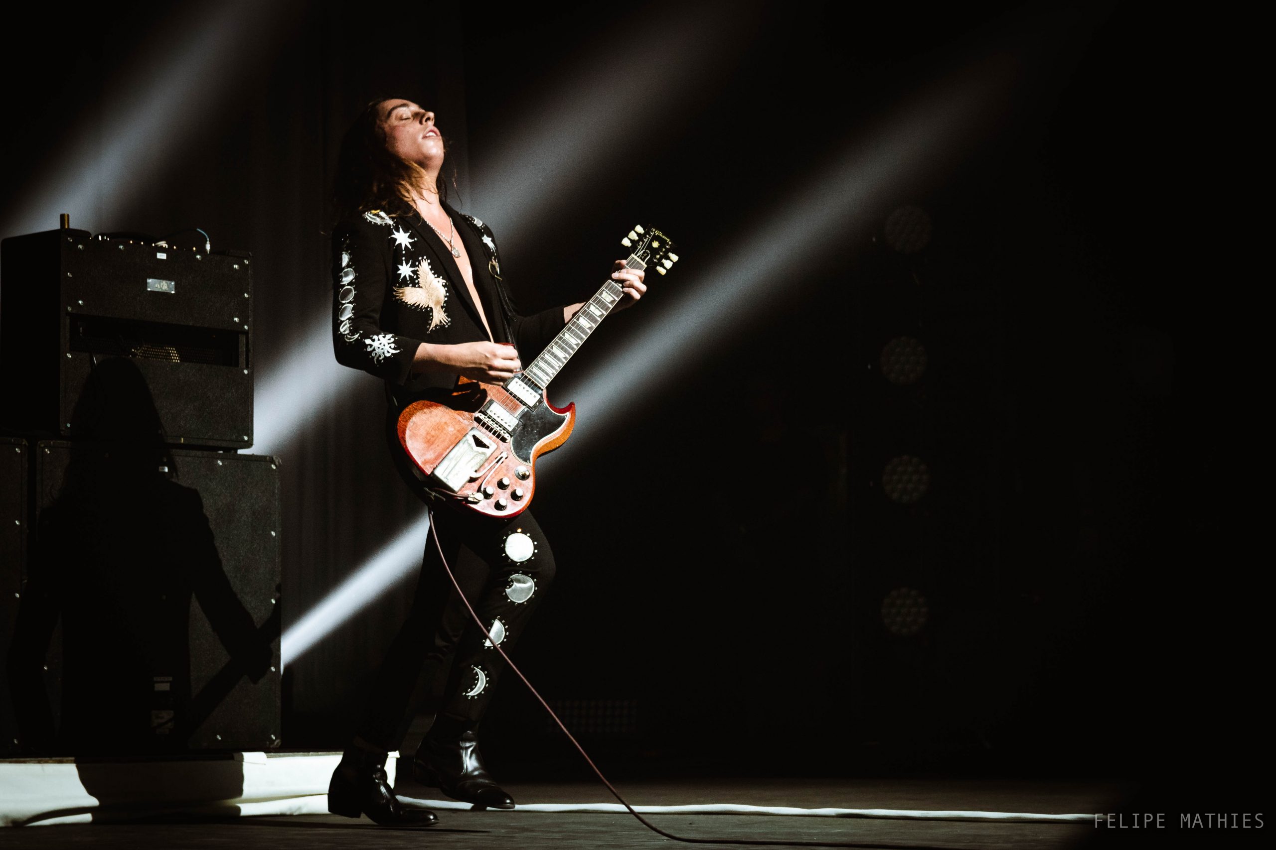 Greta Van Fleet no Rio de Janeiro em maio de 2022. Crédito: Felipe Mathies