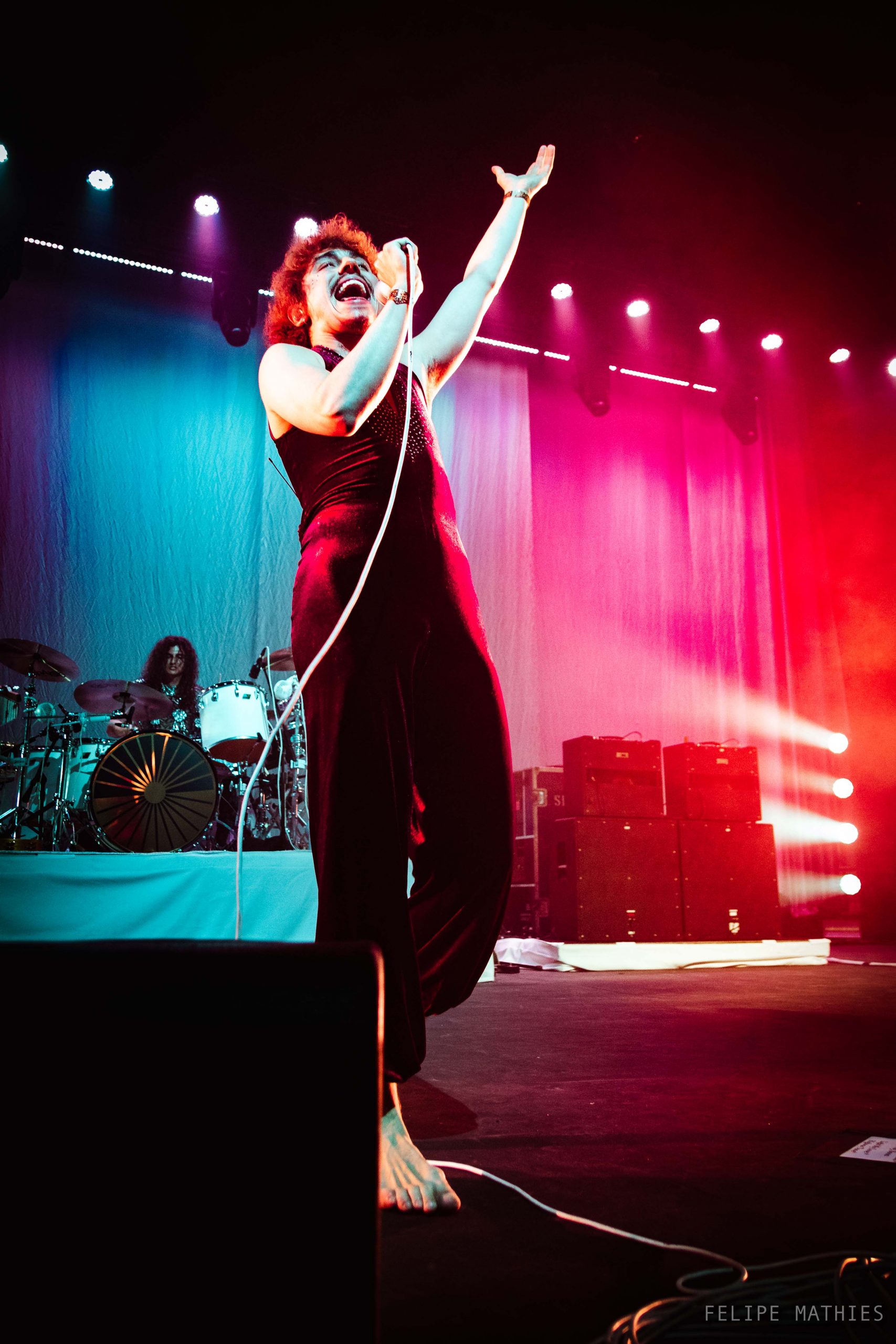 Greta Van Fleet no Rio de Janeiro em maio de 2022. Crédito: Felipe Mathies