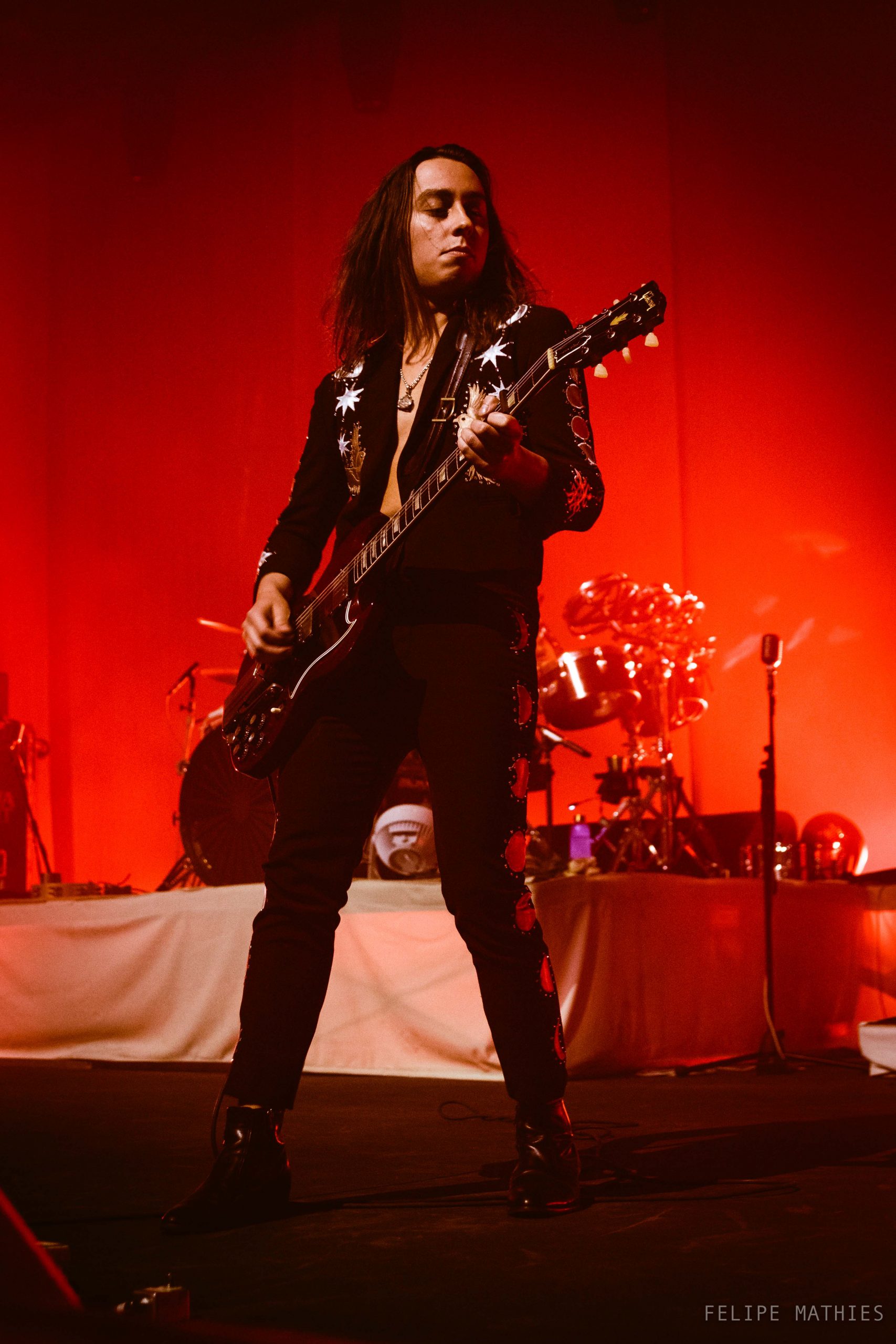 Greta Van Fleet no Rio de Janeiro em maio de 2022. Crédito: Felipe Mathies