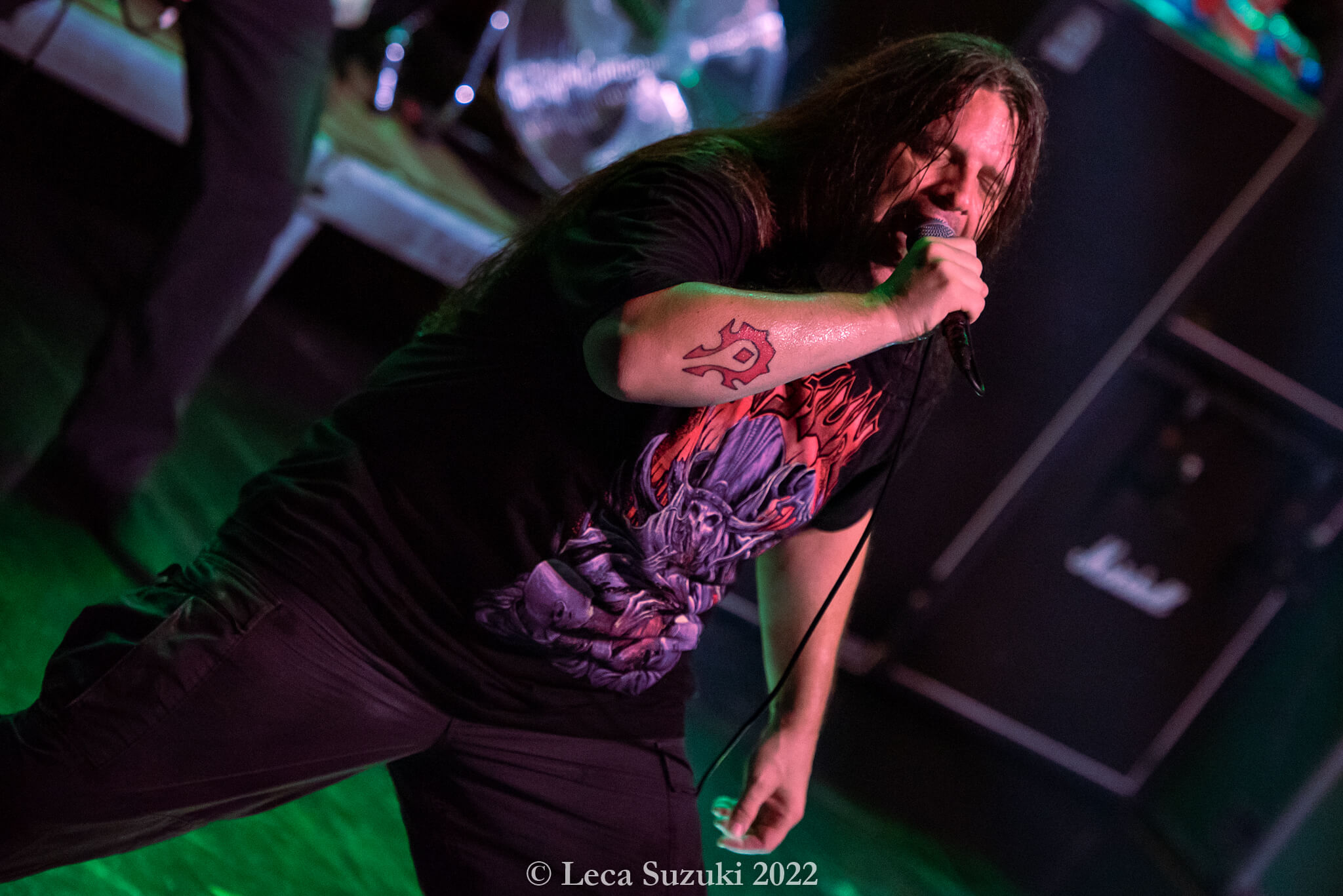 Cannibal Corpse em São Paulo. Créditos: Leca Suzuki