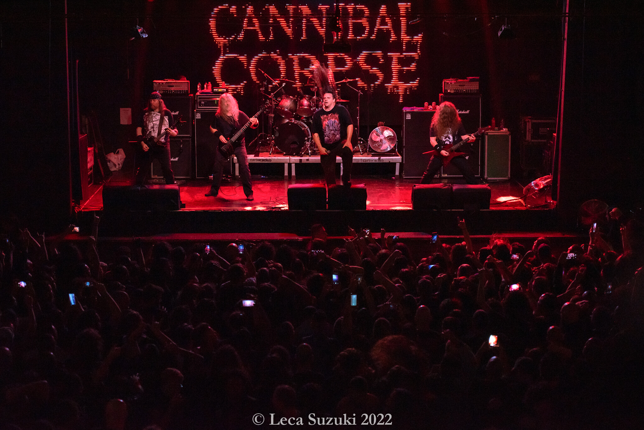 Cannibal Corpse em São Paulo. Créditos: Leca Suzuki