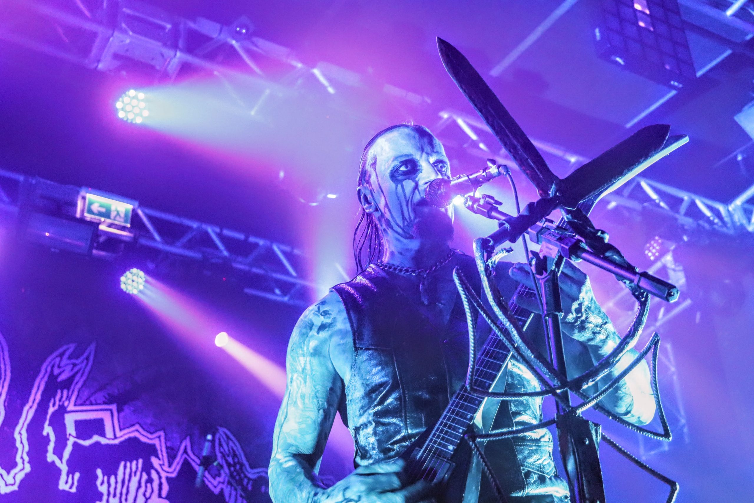 Belphegor durante a Extreme Tour no Bar Opinião em Porto Alegre. Crédito: Alessandra Felizari