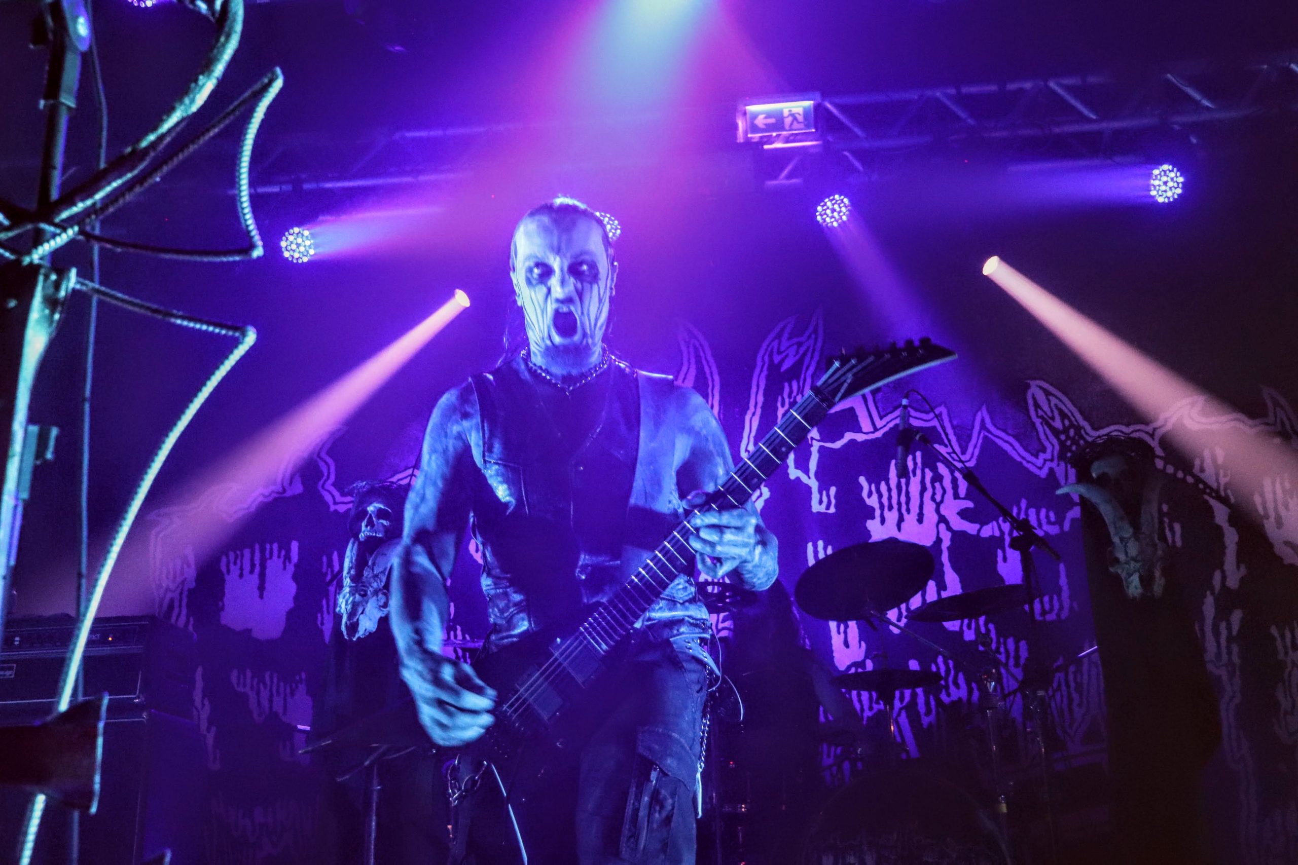 Belphegor durante a Extreme Tour no Bar Opinião em Porto Alegre. Crédito: Alessandra Felizari