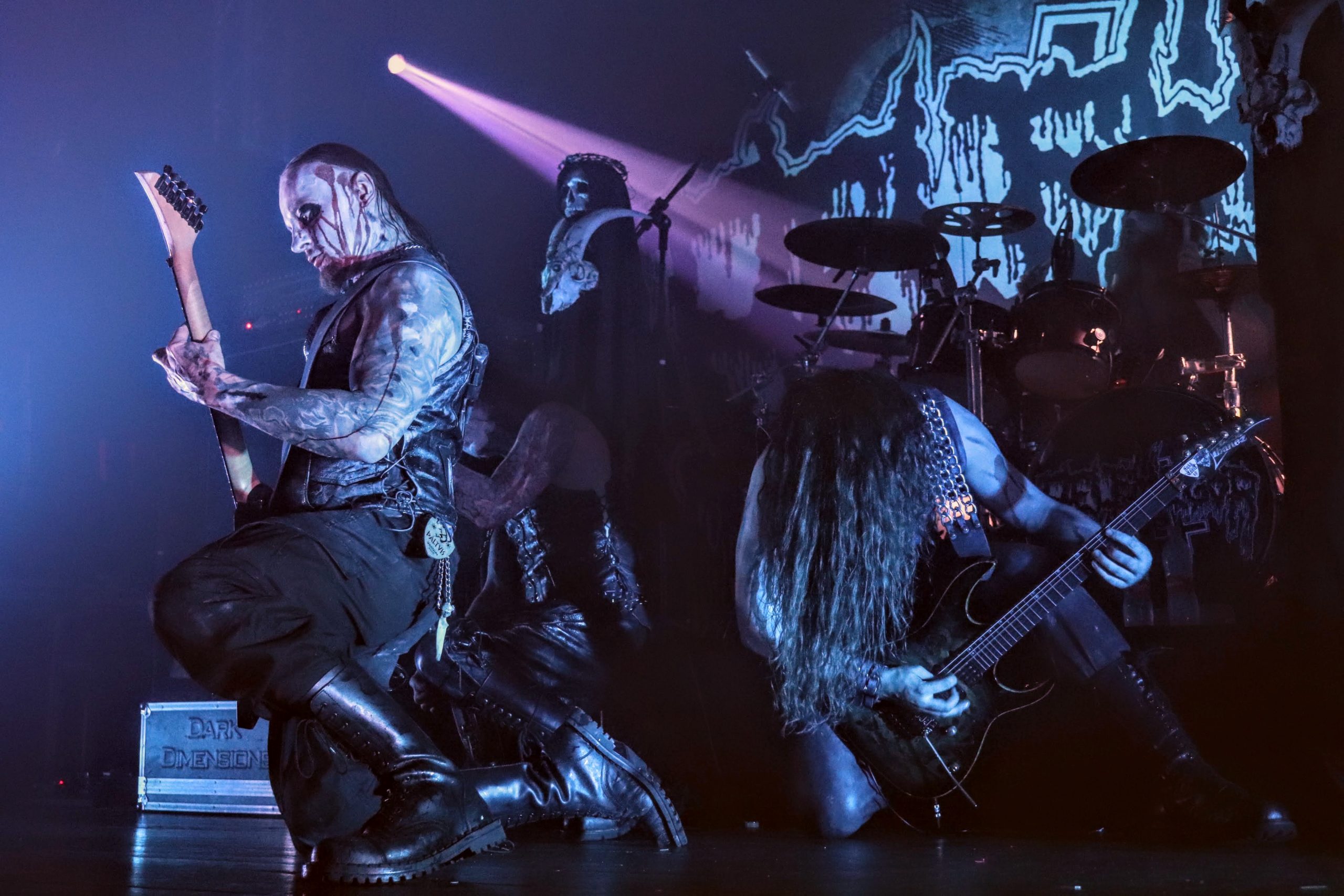 Belphegor durante a Extreme Tour no Bar Opinião em Porto Alegre. Crédito: Alessandra Felizari