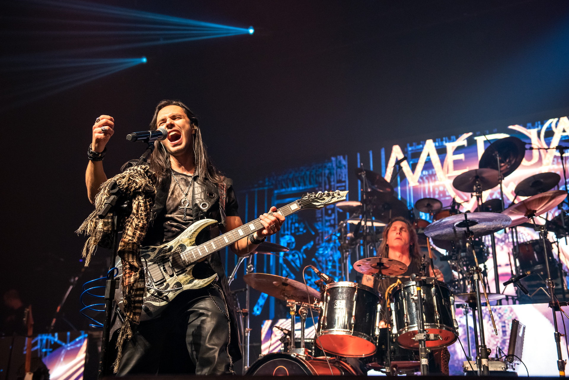 Medjay no Tokio Marine Hall, em São Paulo. Crédito: Leca Suzuki