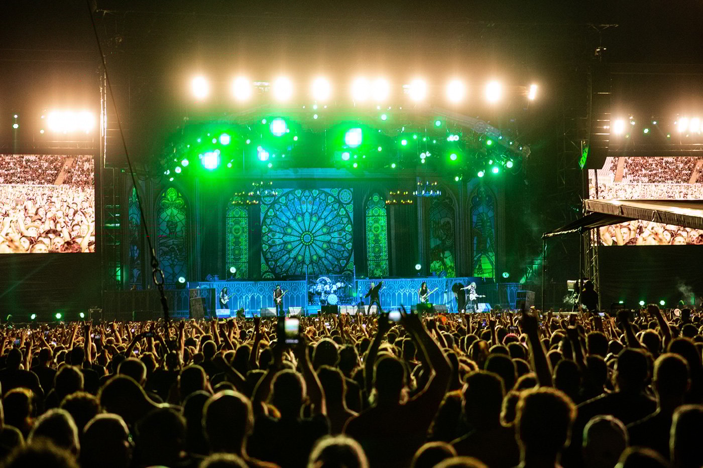 Iron Maiden em Lisboa. Crédito: Rodrigo Simas
