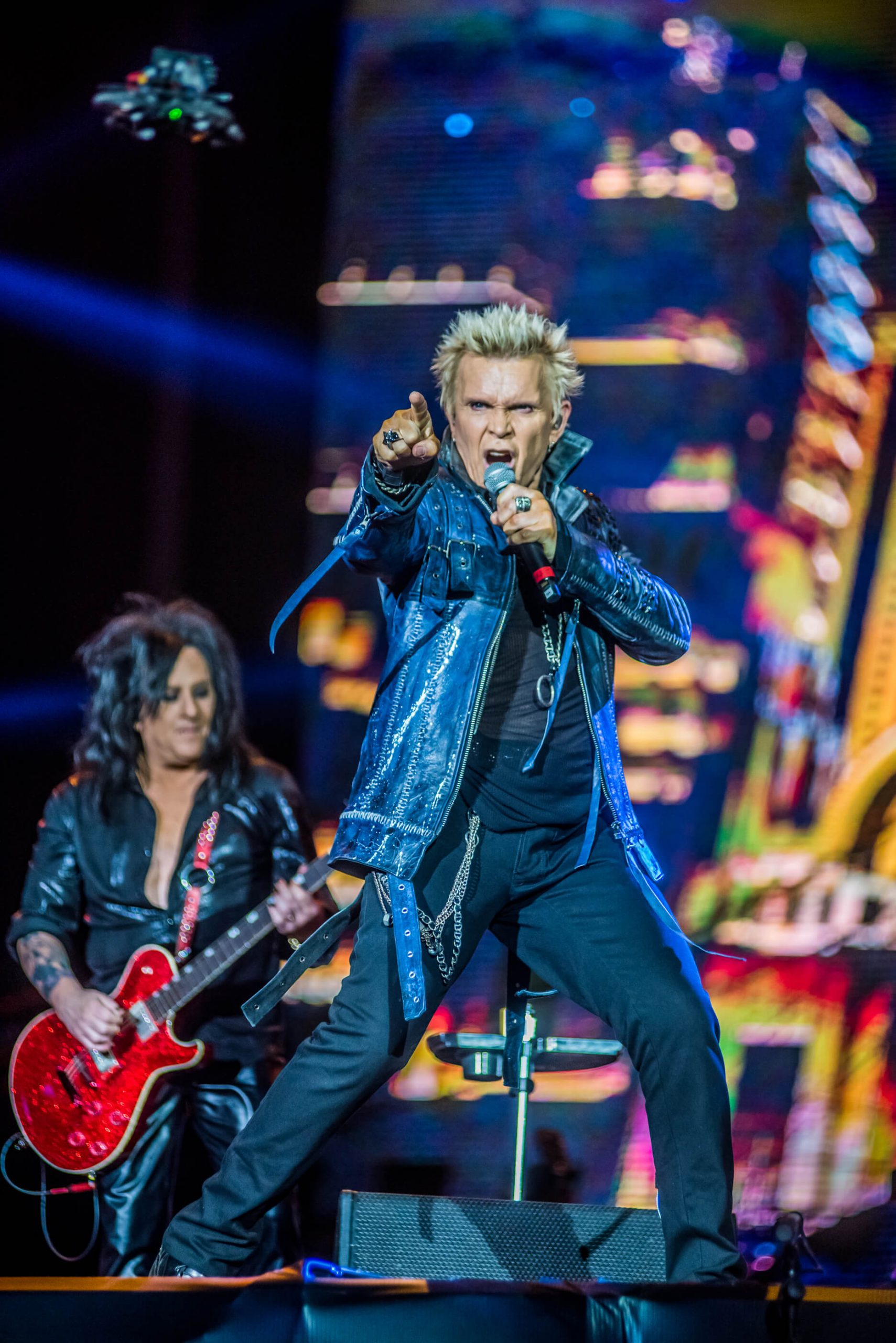 Billy Idol no Rock in Rio 2022. Crédito: Rafael Beck