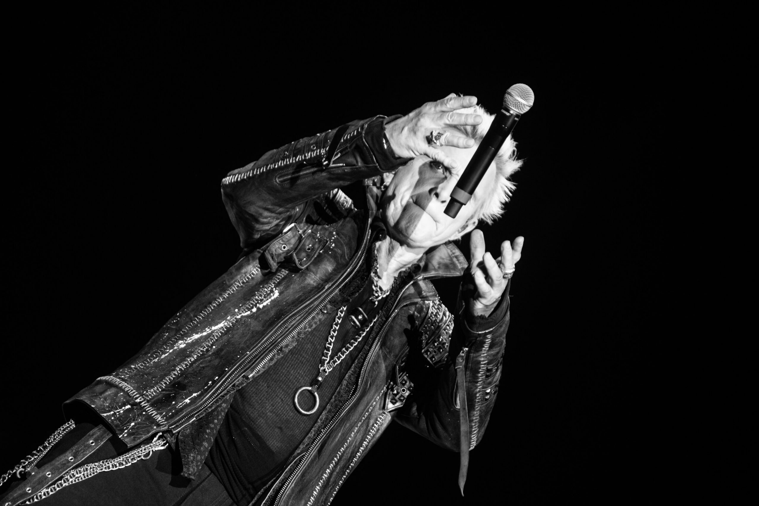 Billy Idol no Rock in Rio 2022. Crédito: Rafael Beck