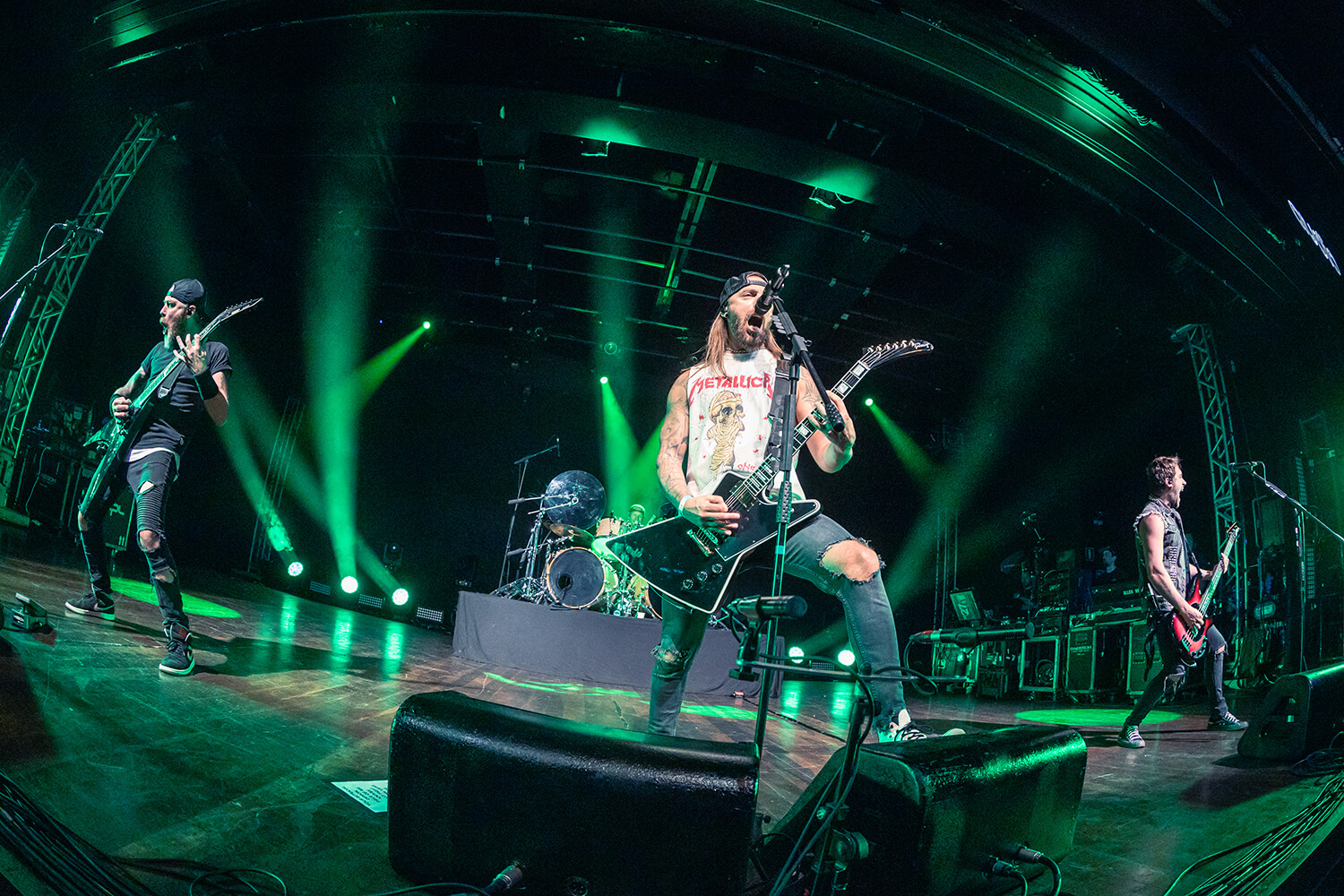 Bullet For My Valentine na Audio, em São Paulo. Crédito: Renan Facciolo 