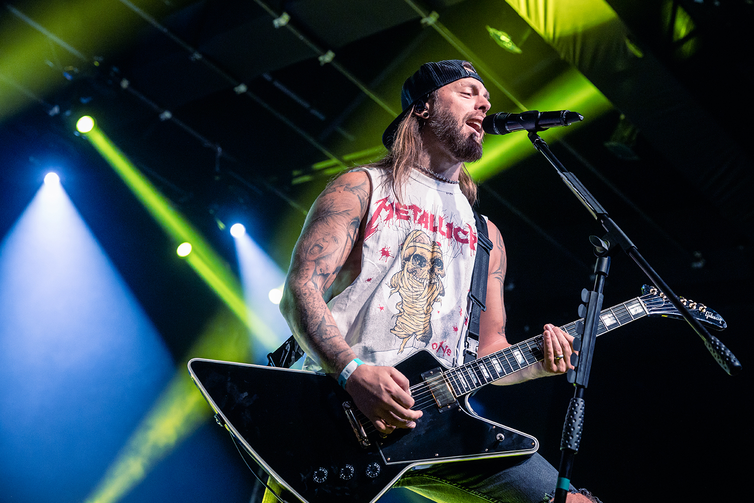 Bullet For My Valentine na Audio, em São Paulo. Crédito: Renan Facciolo 