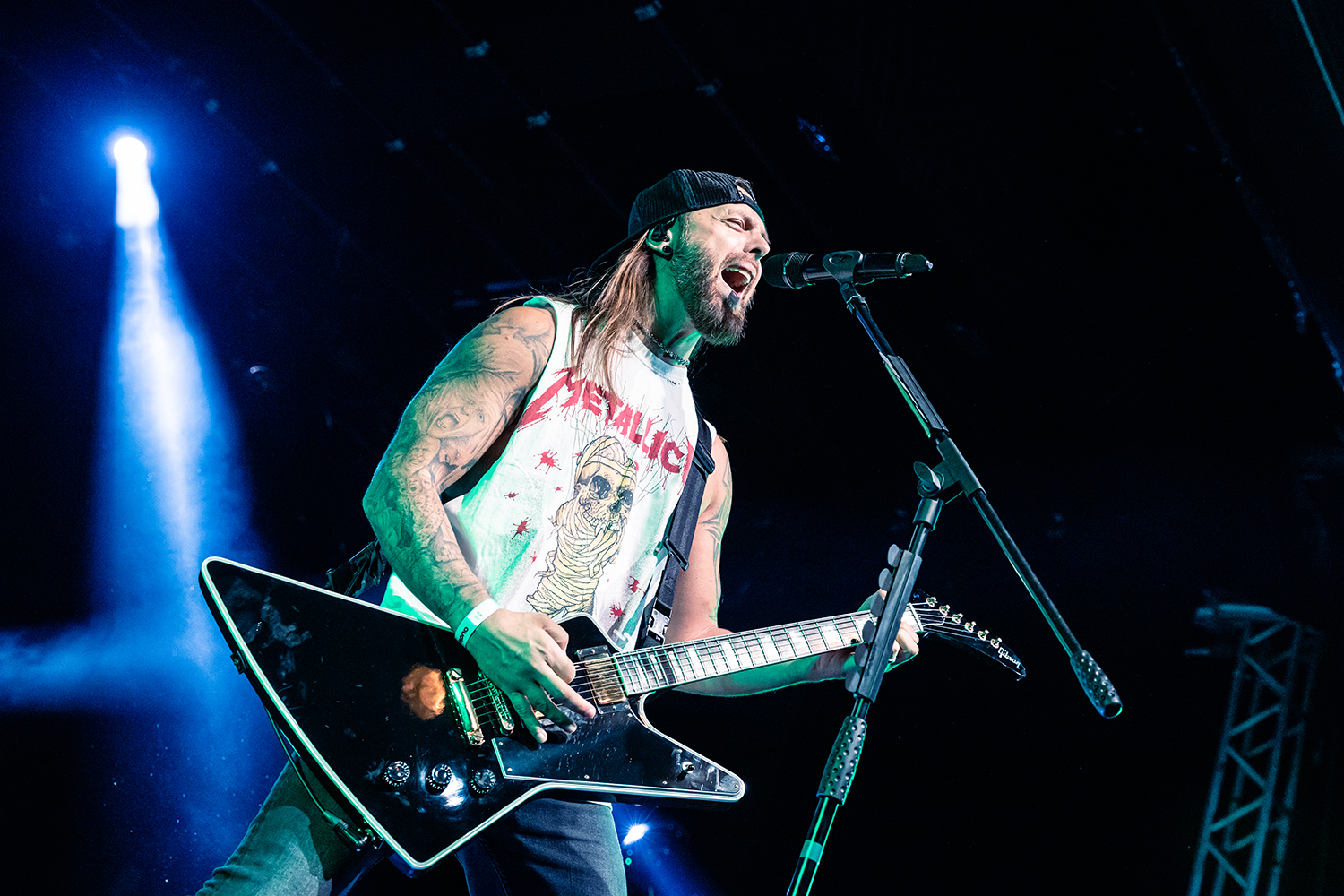Bullet For My Valentine na Audio, em São Paulo. Crédito: Renan Facciolo 