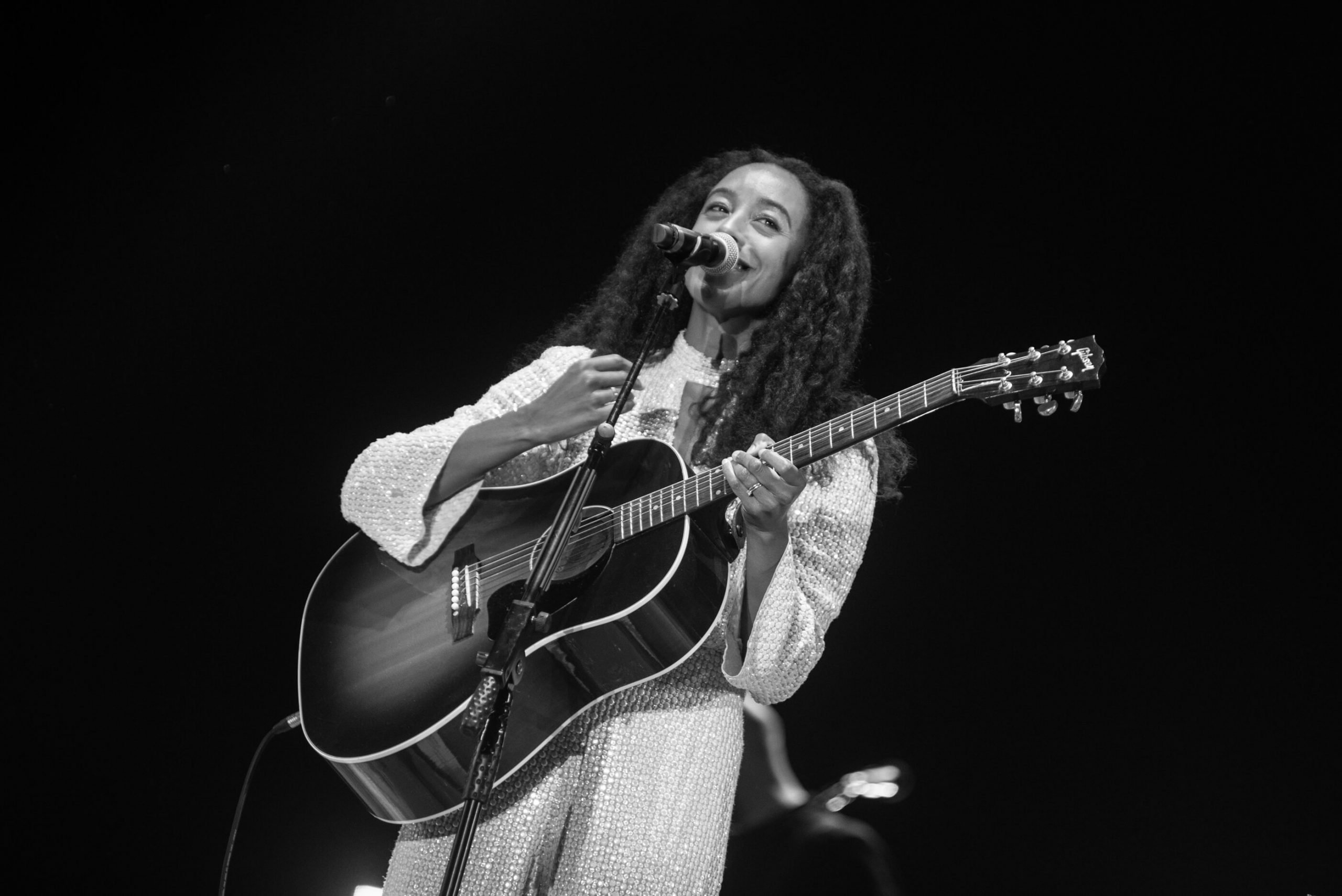 Corinne Bailey Rae no Rock in Rio 2022. Crédito: Rafael Beck