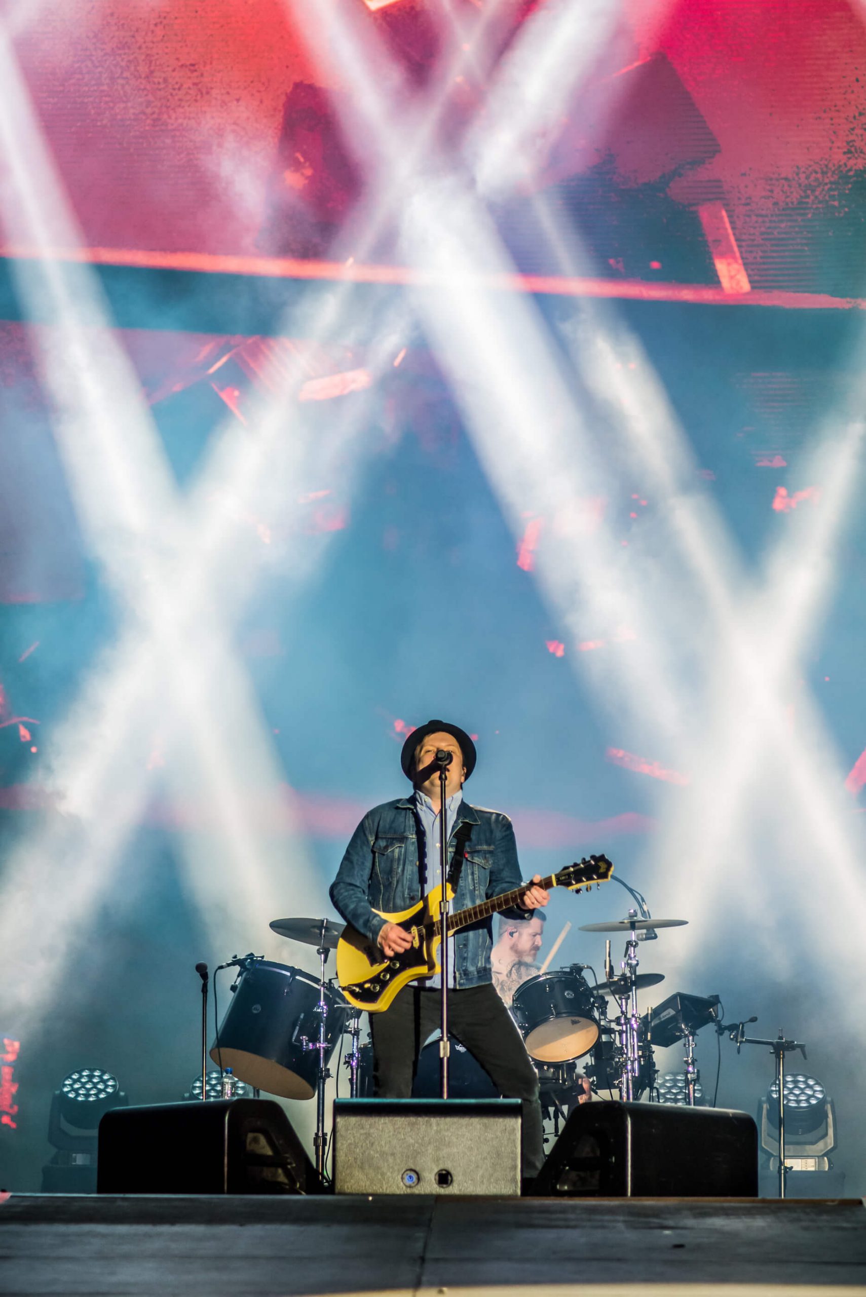 Fall Out Boy no Rock in Rio 2022. Crédito: Rafael Beck