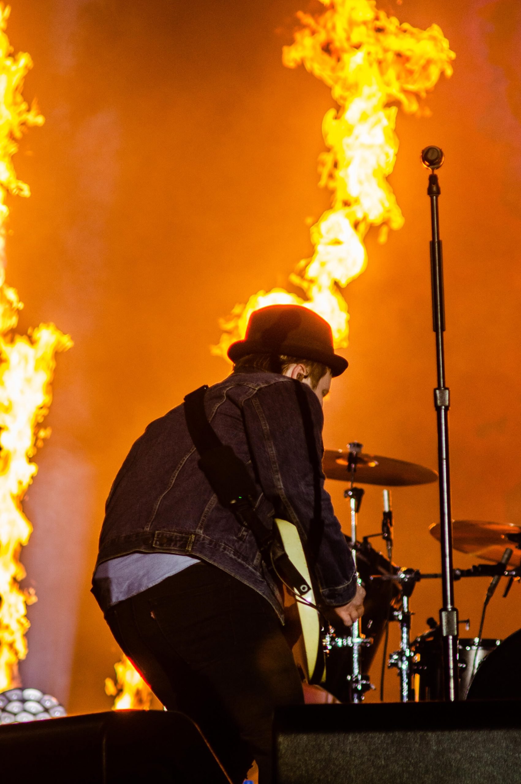 Fall Out Boy no Rock in Rio 2022. Crédito: Rafael Beck