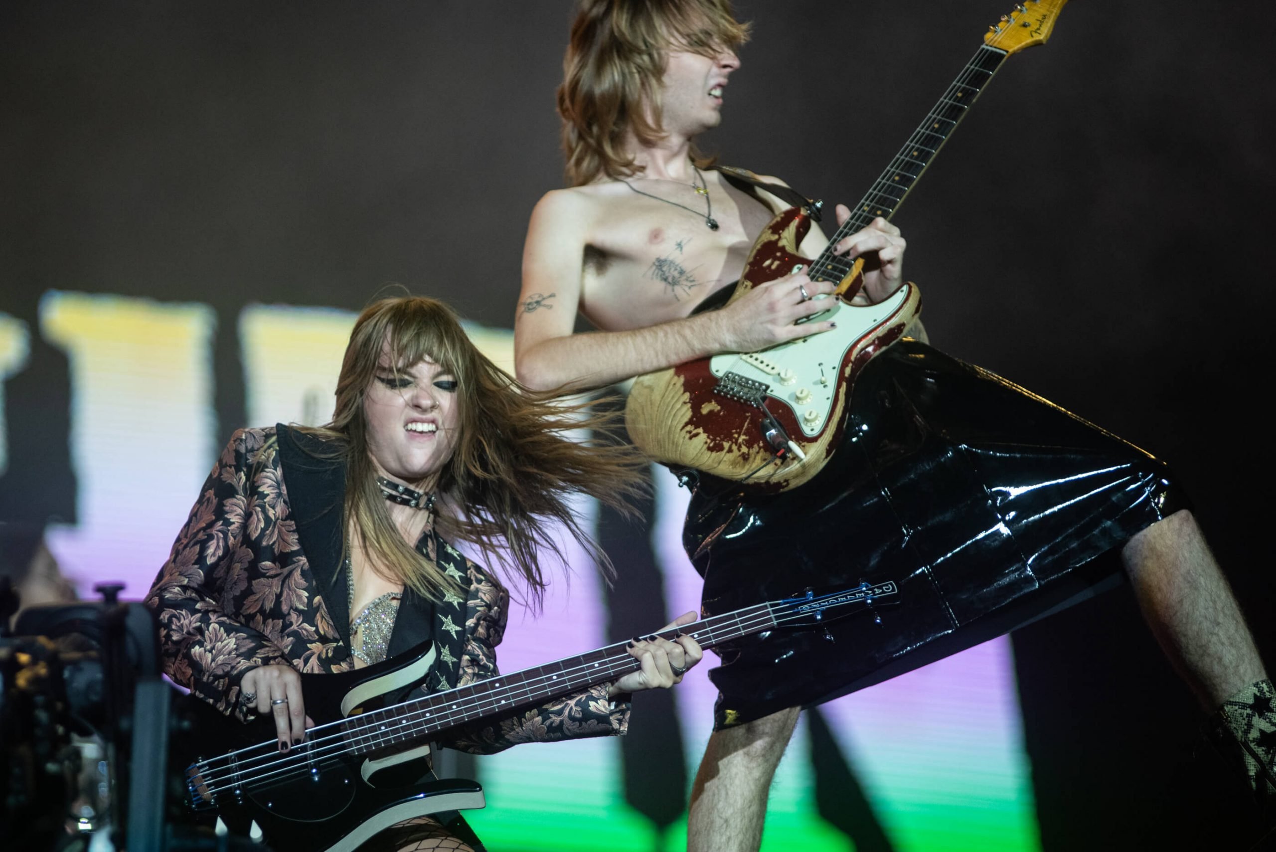 Maneskin no Rock in Rio 2022. Crédito: Rafael Beck