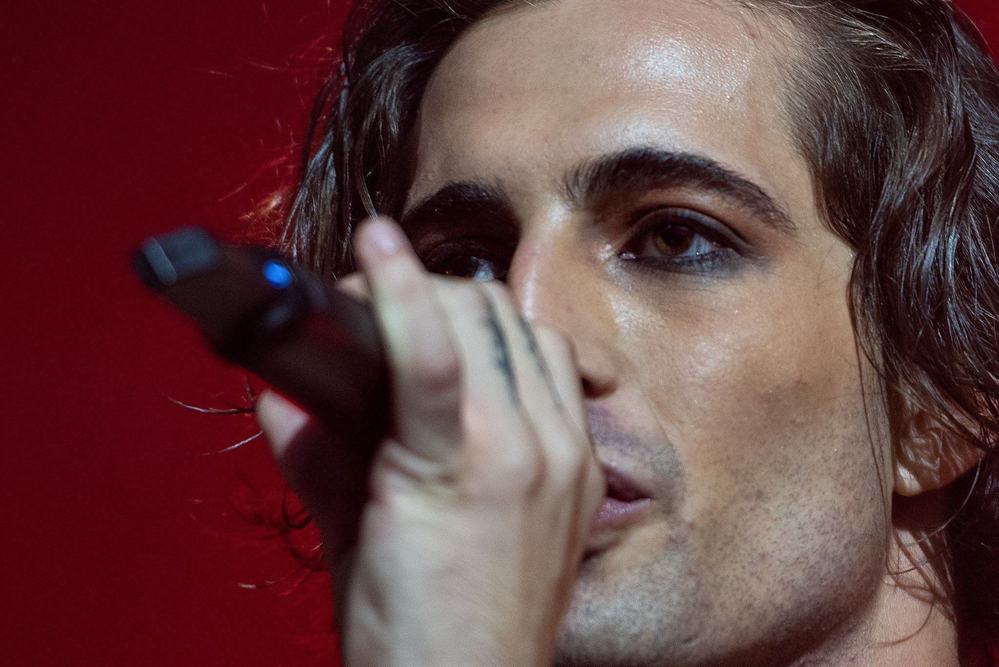 Maneskin se apresenta no Espaço Unimed, em São Paulo. Crédito: Leca Suzuki