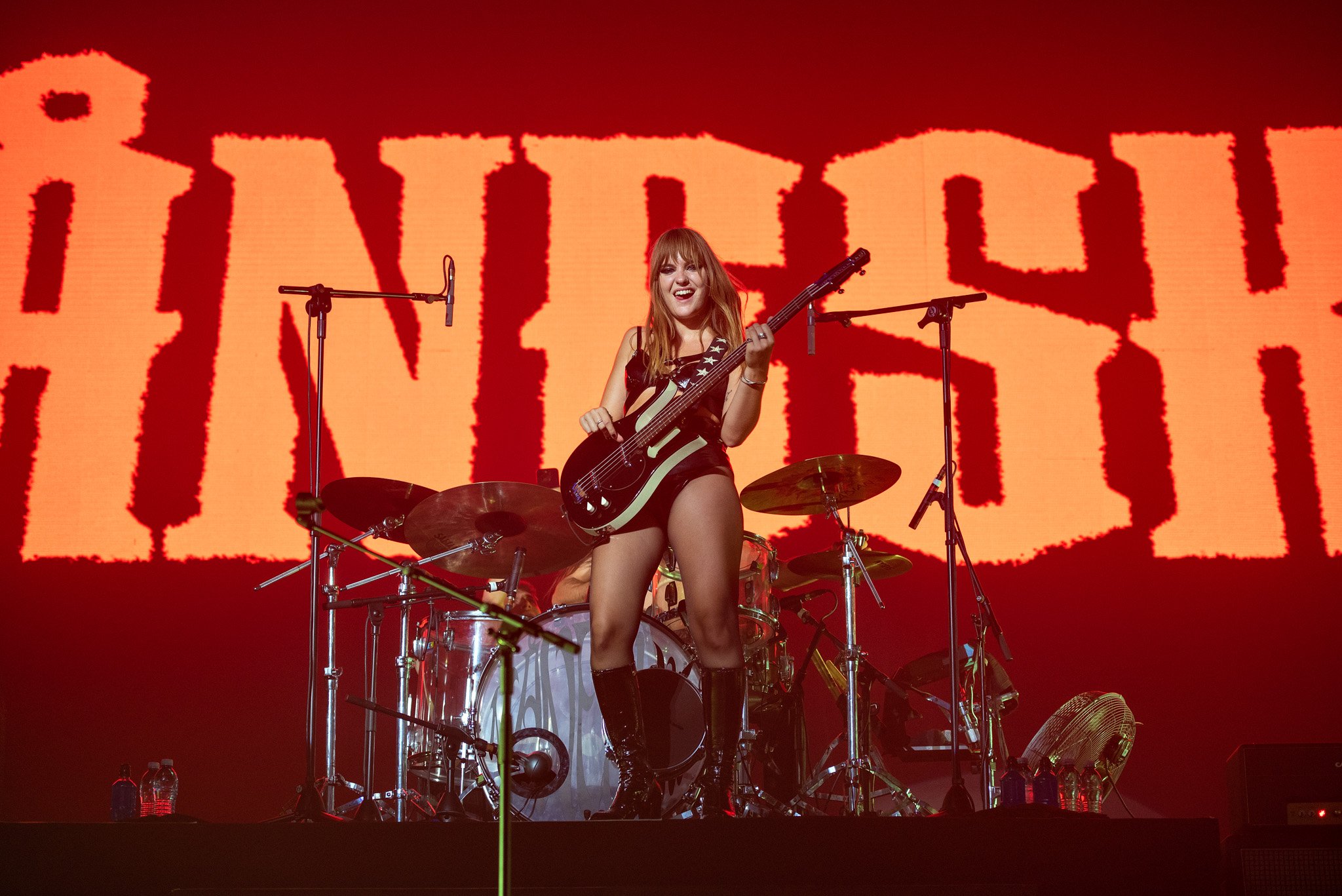 Maneskin se apresenta no Espaço Unimed, em São Paulo. Crédito: Leca Suzuki
