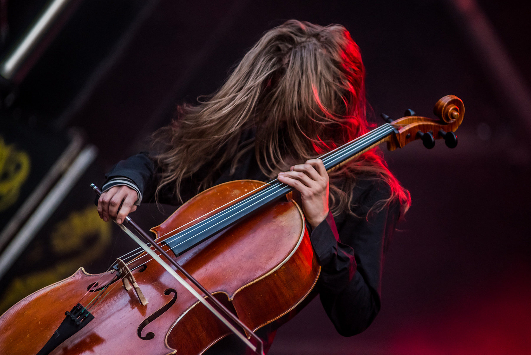 Apocalyptica no festival Aftershock 2022. Crédito: Rafael Beck