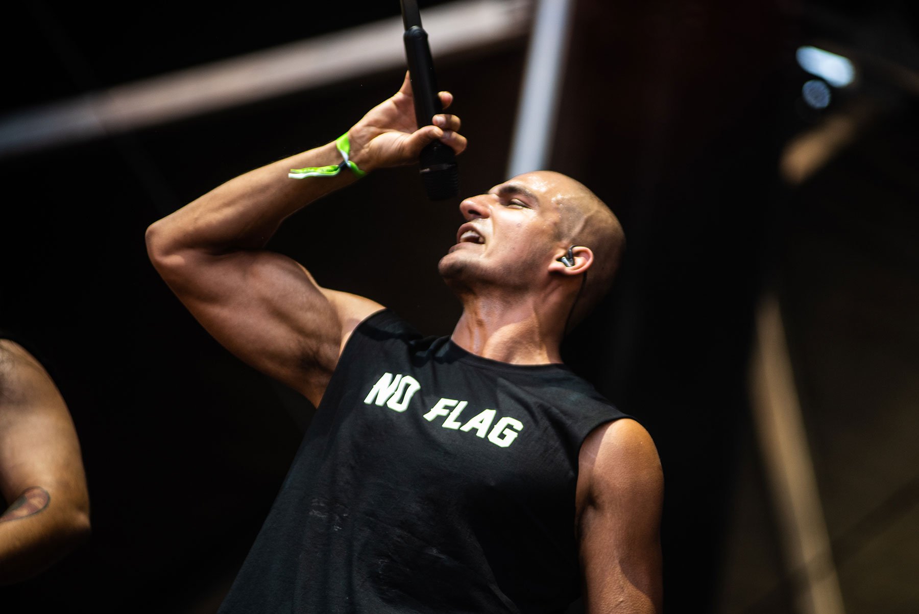 Bloodywood no festival Aftershock 2022. Crédito: Rafael Beck