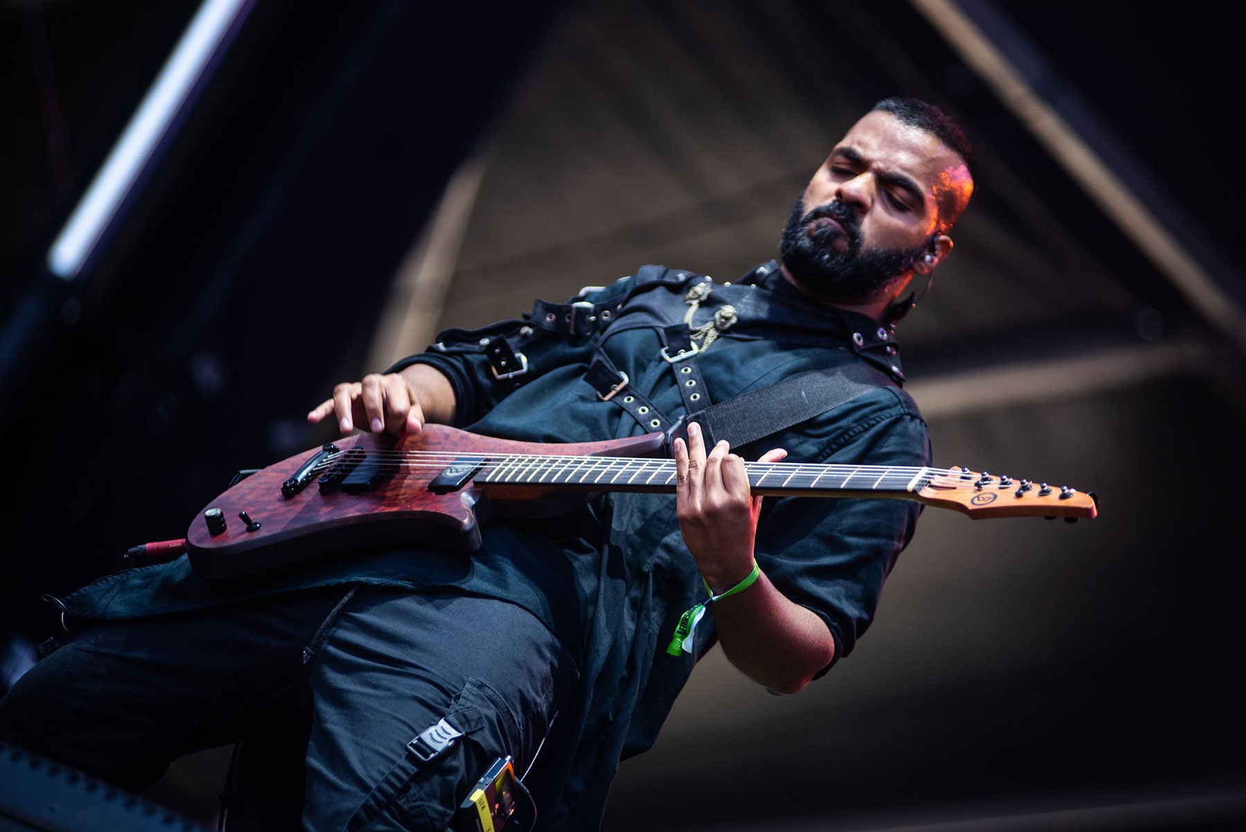 Bloodywood no festival Aftershock 2022. Crédito: Rafael Beck