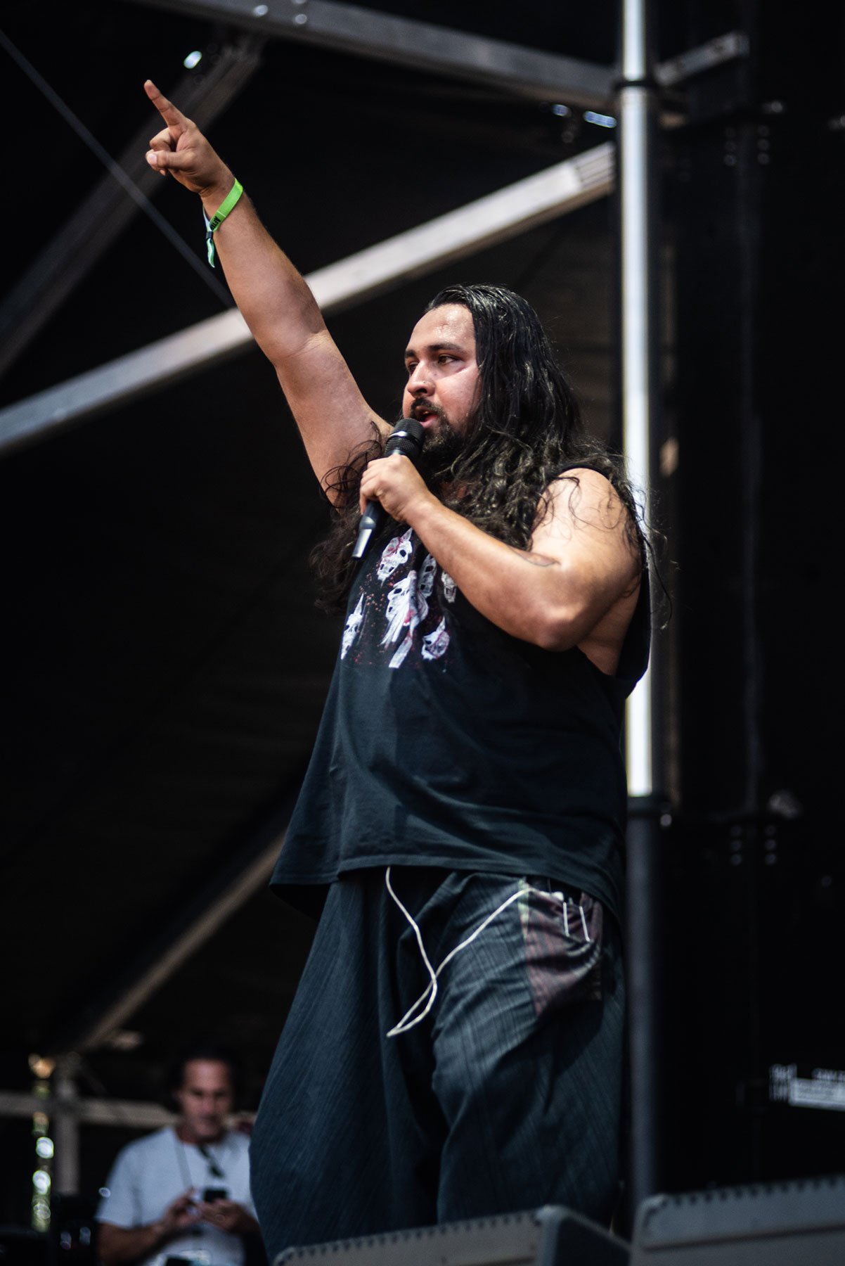 Bloodywood no festival Aftershock 2022. Crédito: Rafael Beck