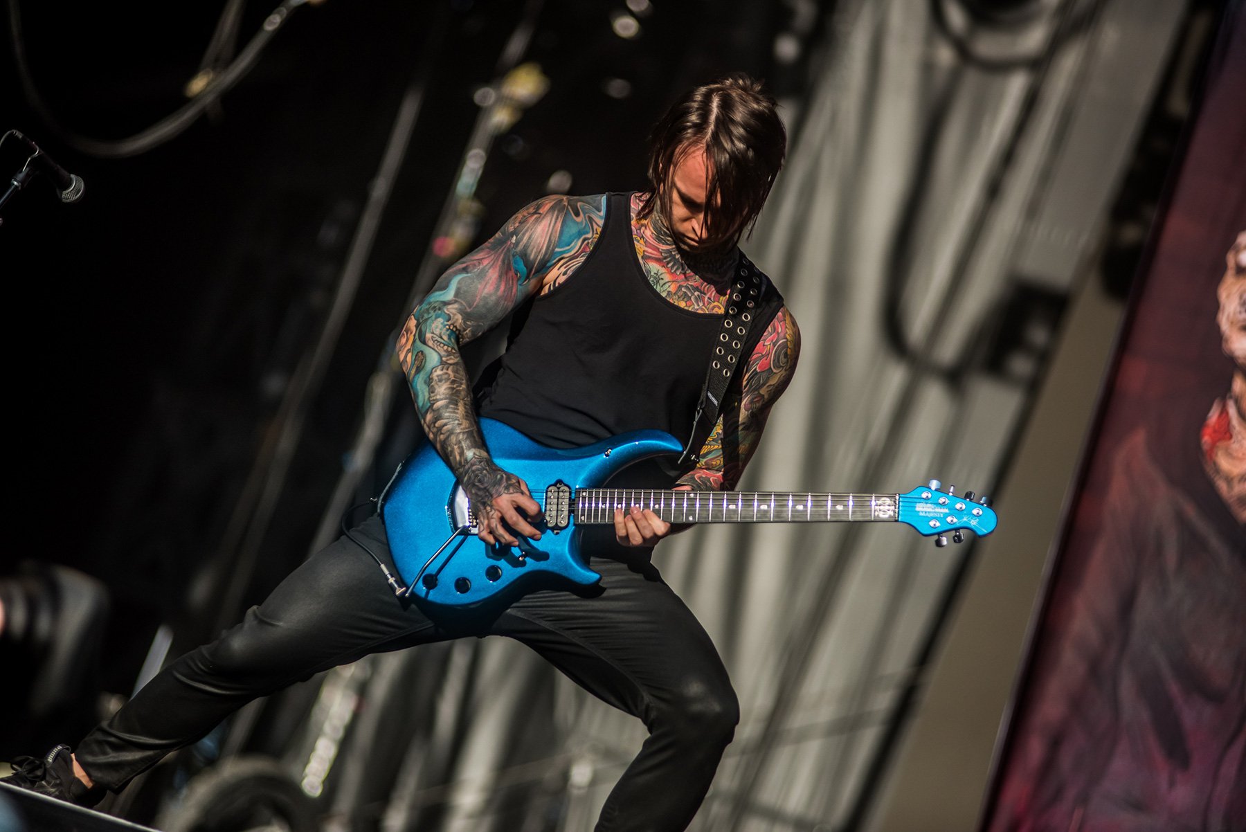 Falling In Reverse no festival Aftershock 2022. Crédito: Rafael Beck 