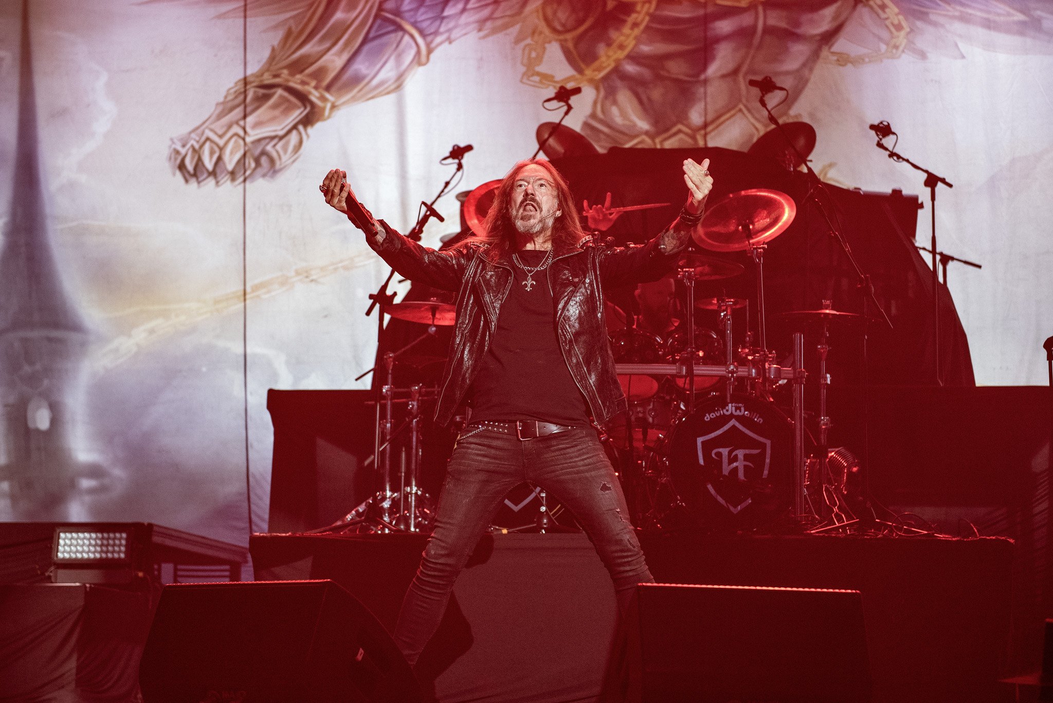 HammerFall no Espaço Unimed, em São Paulo. Crédito: Leca Suzuki 