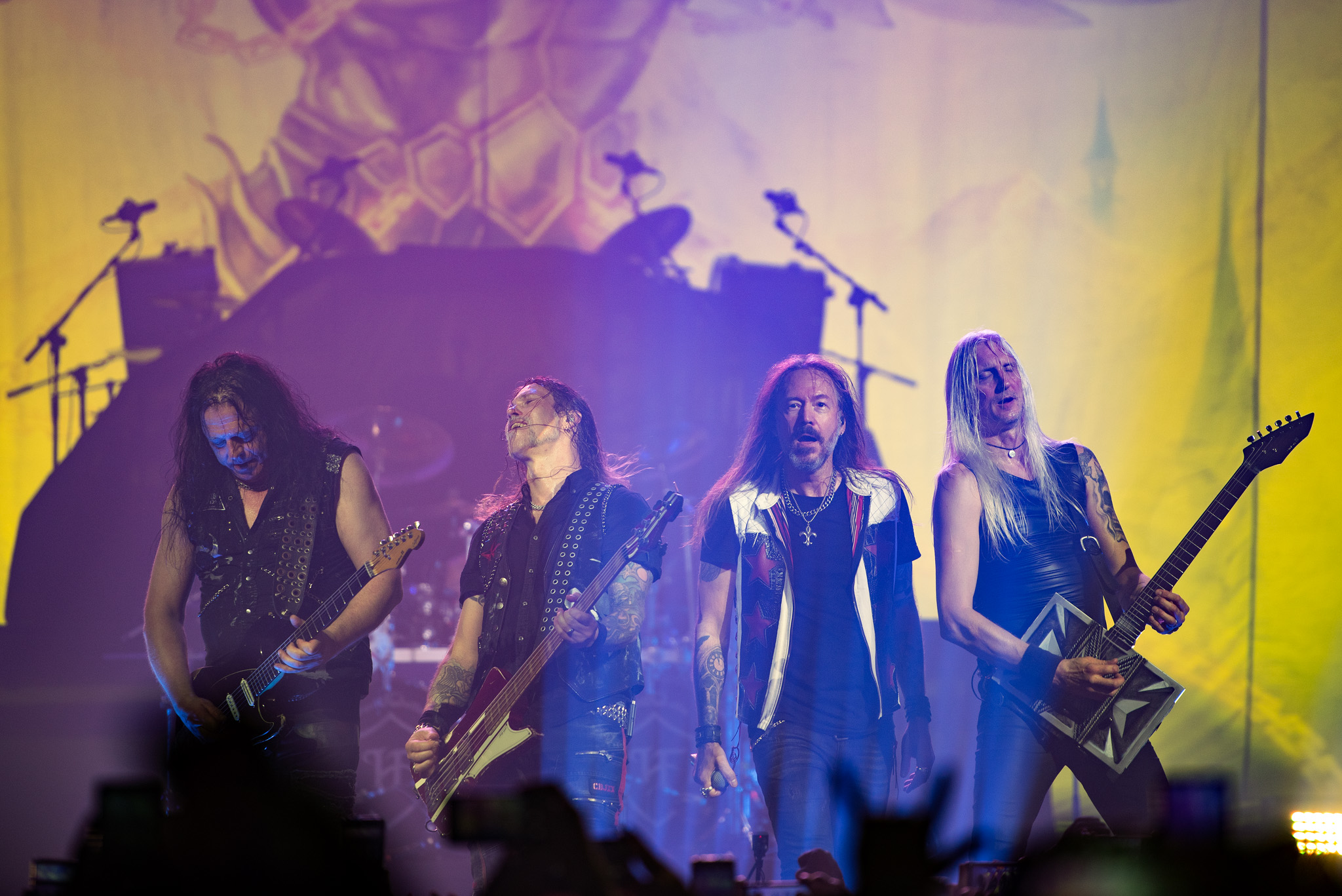 HammerFall no Espaço Unimed, em São Paulo. Crédito: Leca Suzuki 