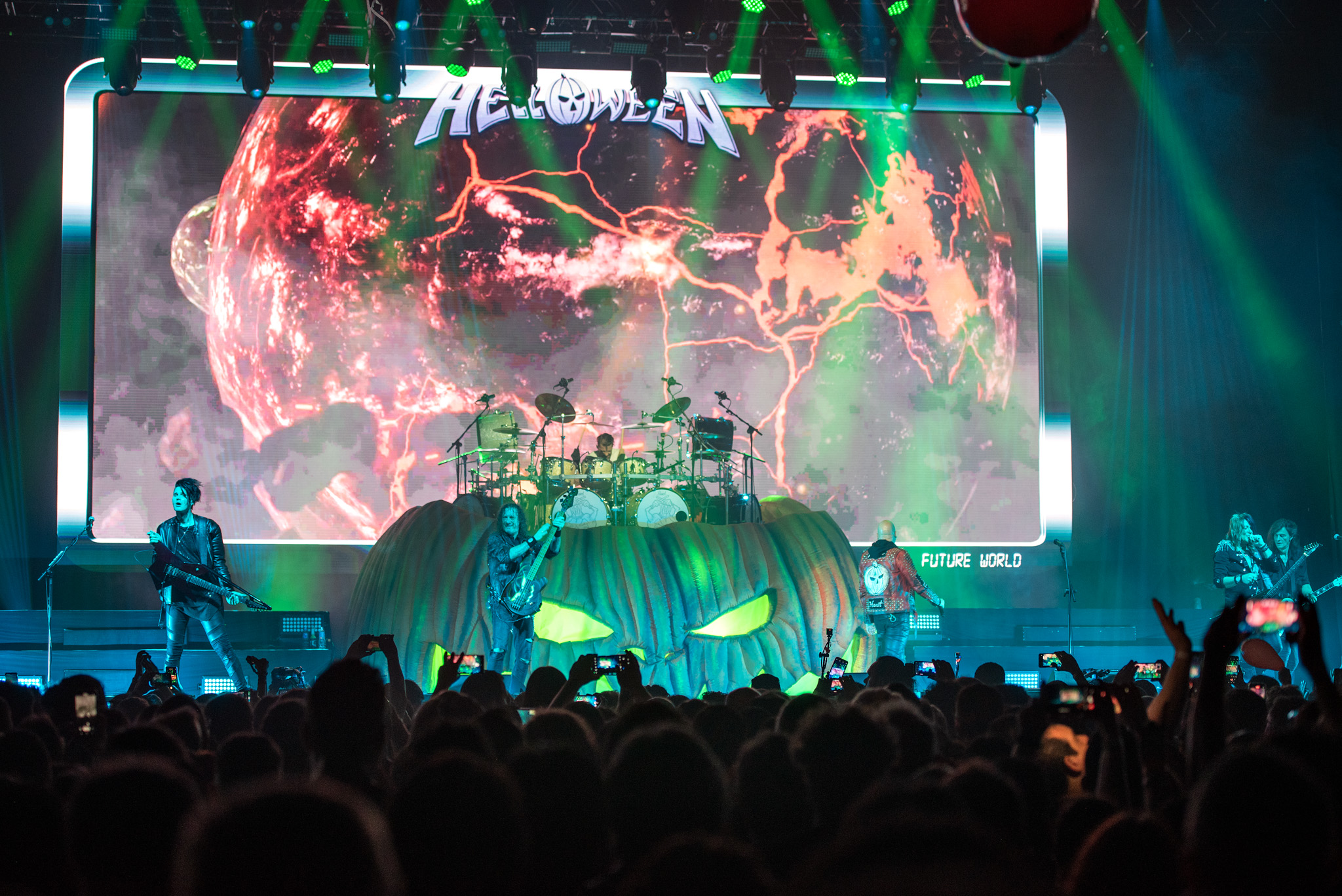 Helloween no Espaço Unimed, em São Paulo. Crédito: Leca Suzuki