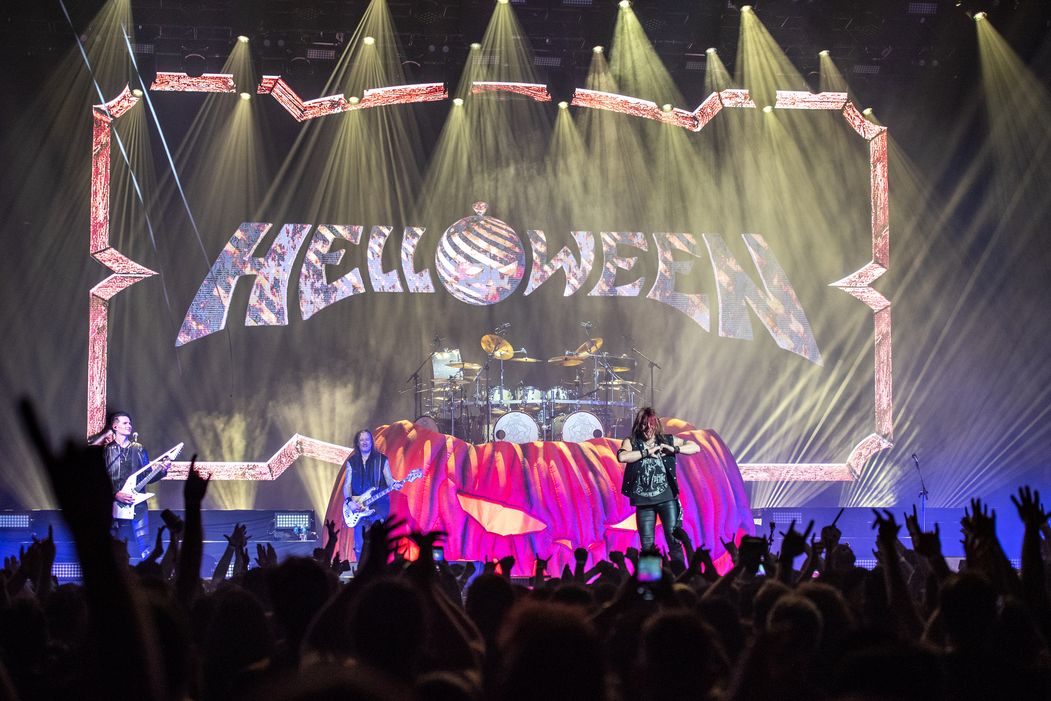 Helloween no Espaço Unimed, em São Paulo. Crédito: Leca Suzuki