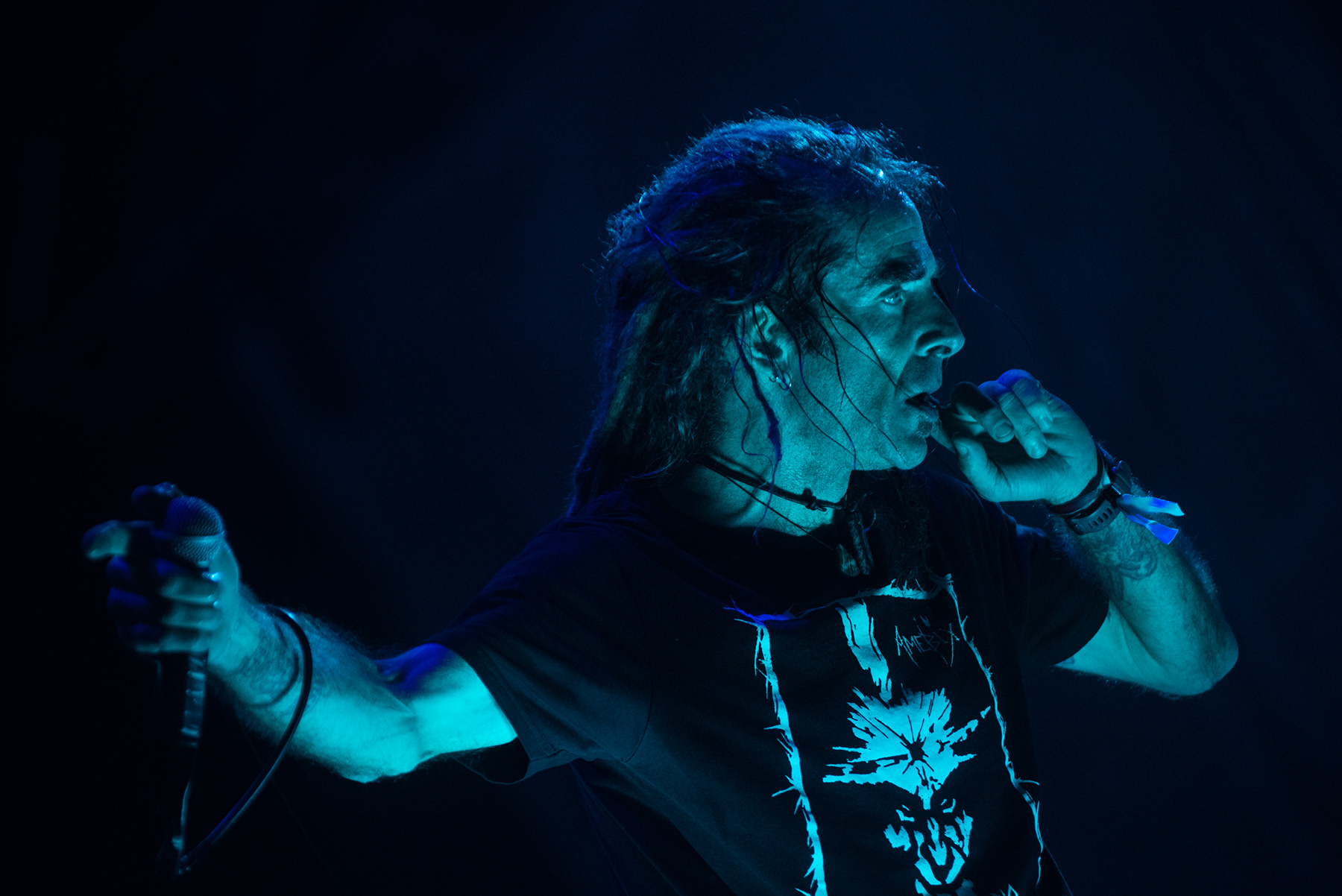 Lamb of God no festival Aftershock 2022. Crédito: Rafael Beck 