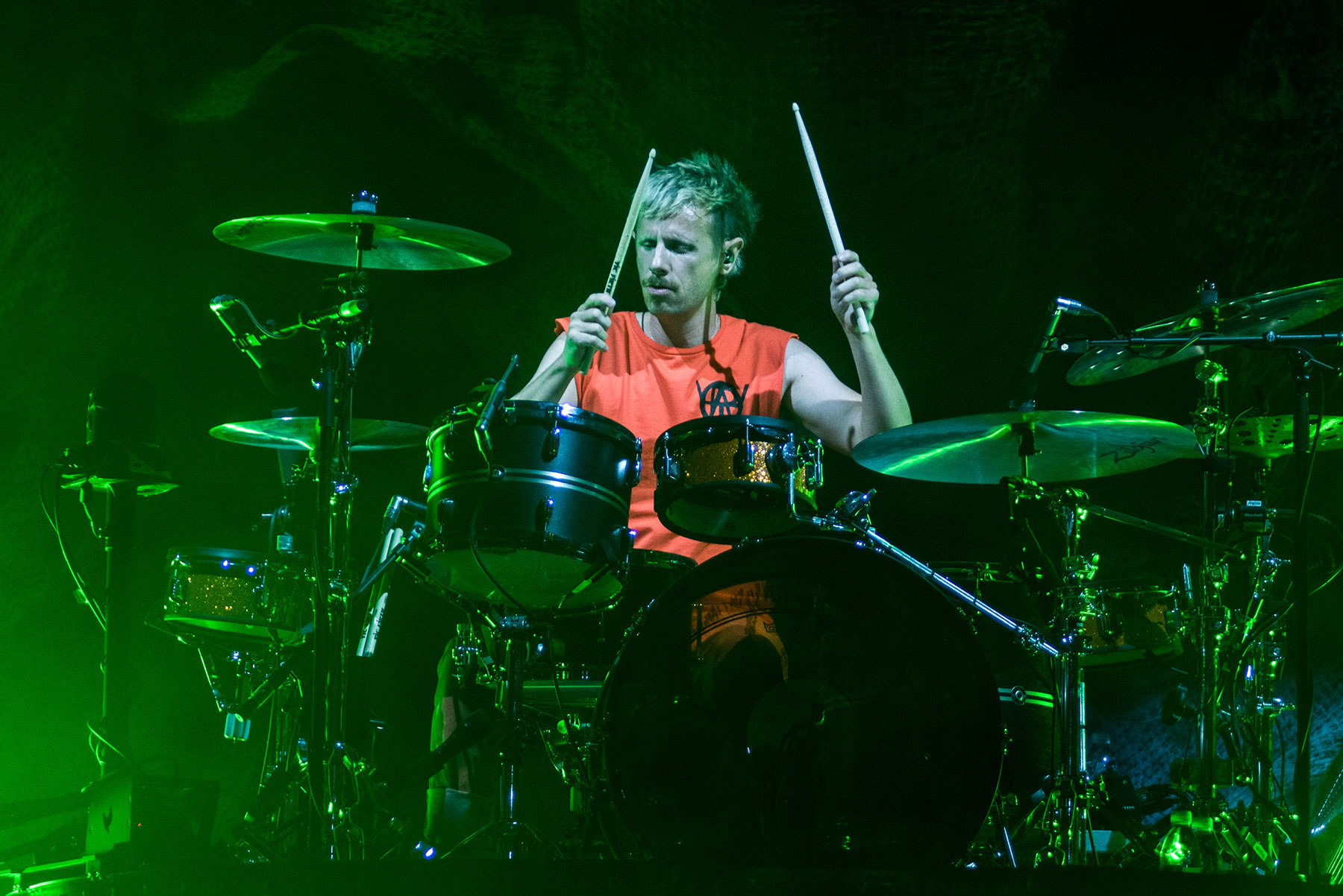 JJ Nichols no festival Aftershock 2022. Crédito: Rafael Beck