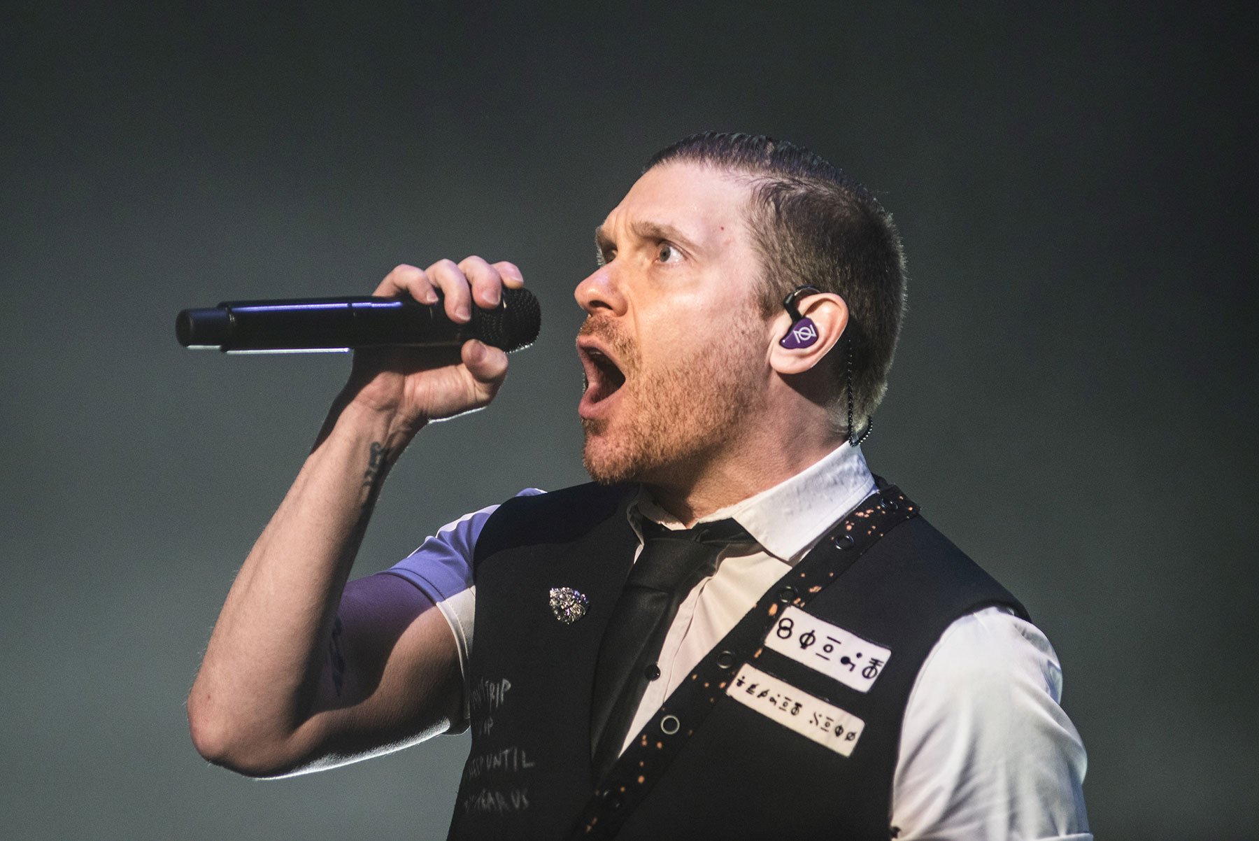 Shinedown no festival Aftershock 2022. Crédito: Rafael Beck