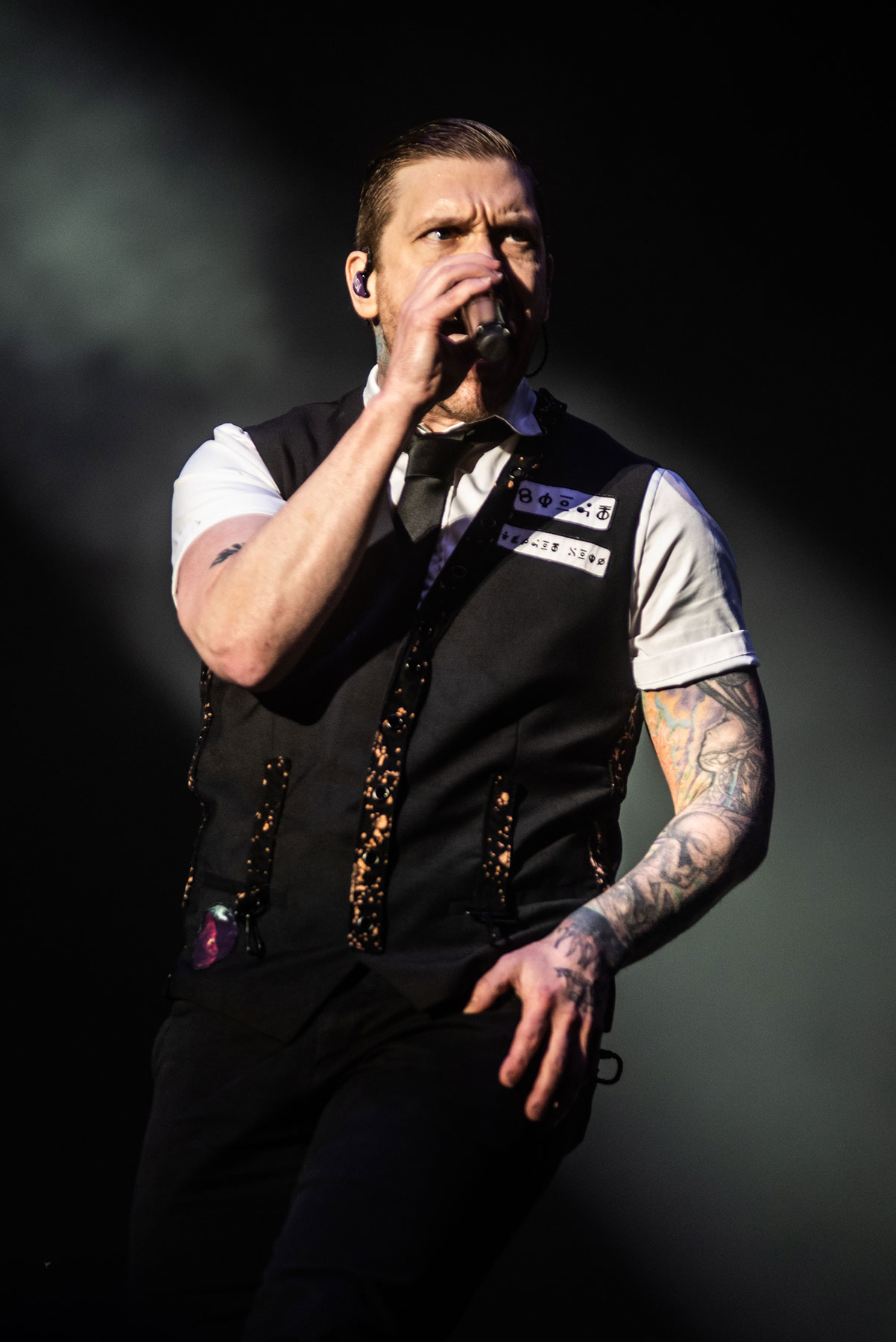 Shinedown no festival Aftershock 2022. Crédito: Rafael Beck