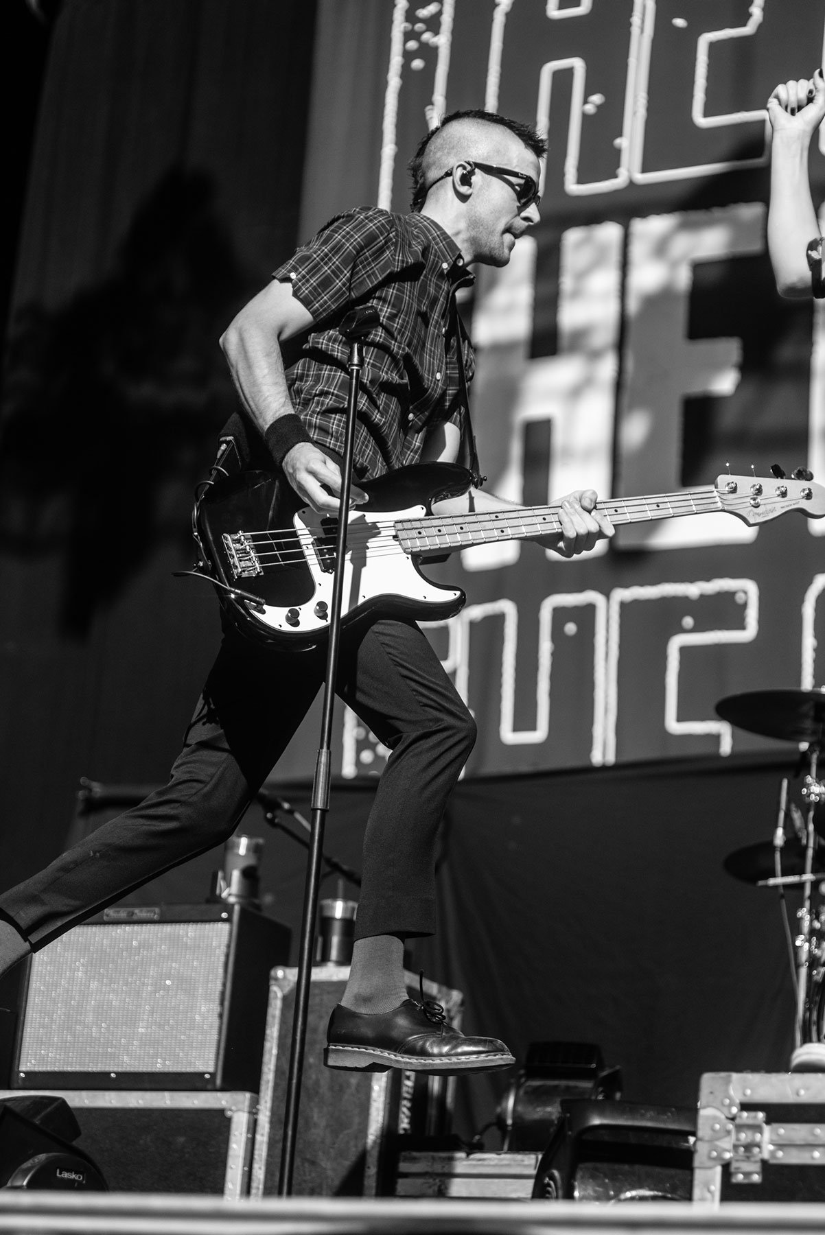 The Interrupters no festival Aftershock 2022. Crédito: Rafael Beck