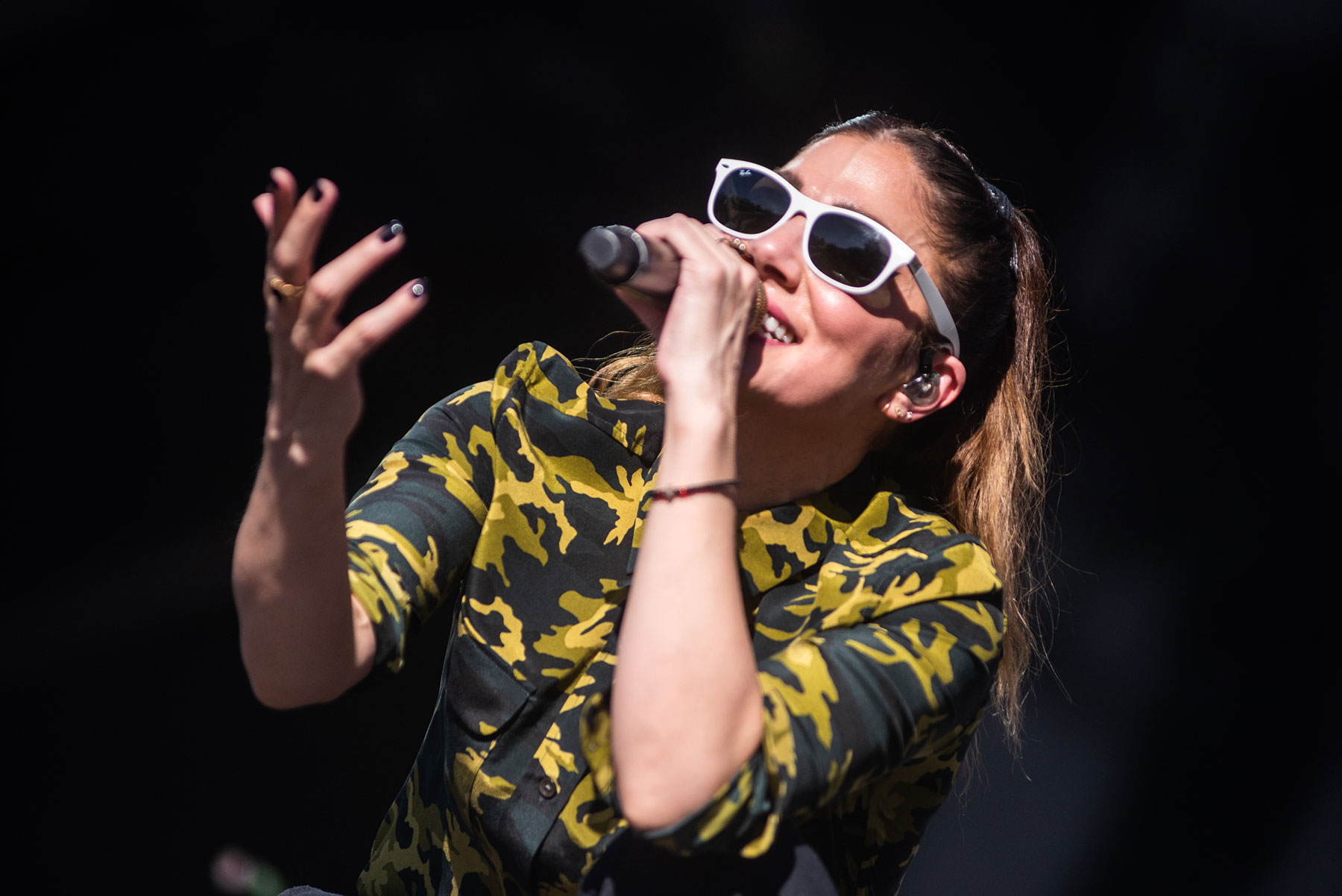 The Interrupters no festival Aftershock 2022. Crédito: Rafael Beck