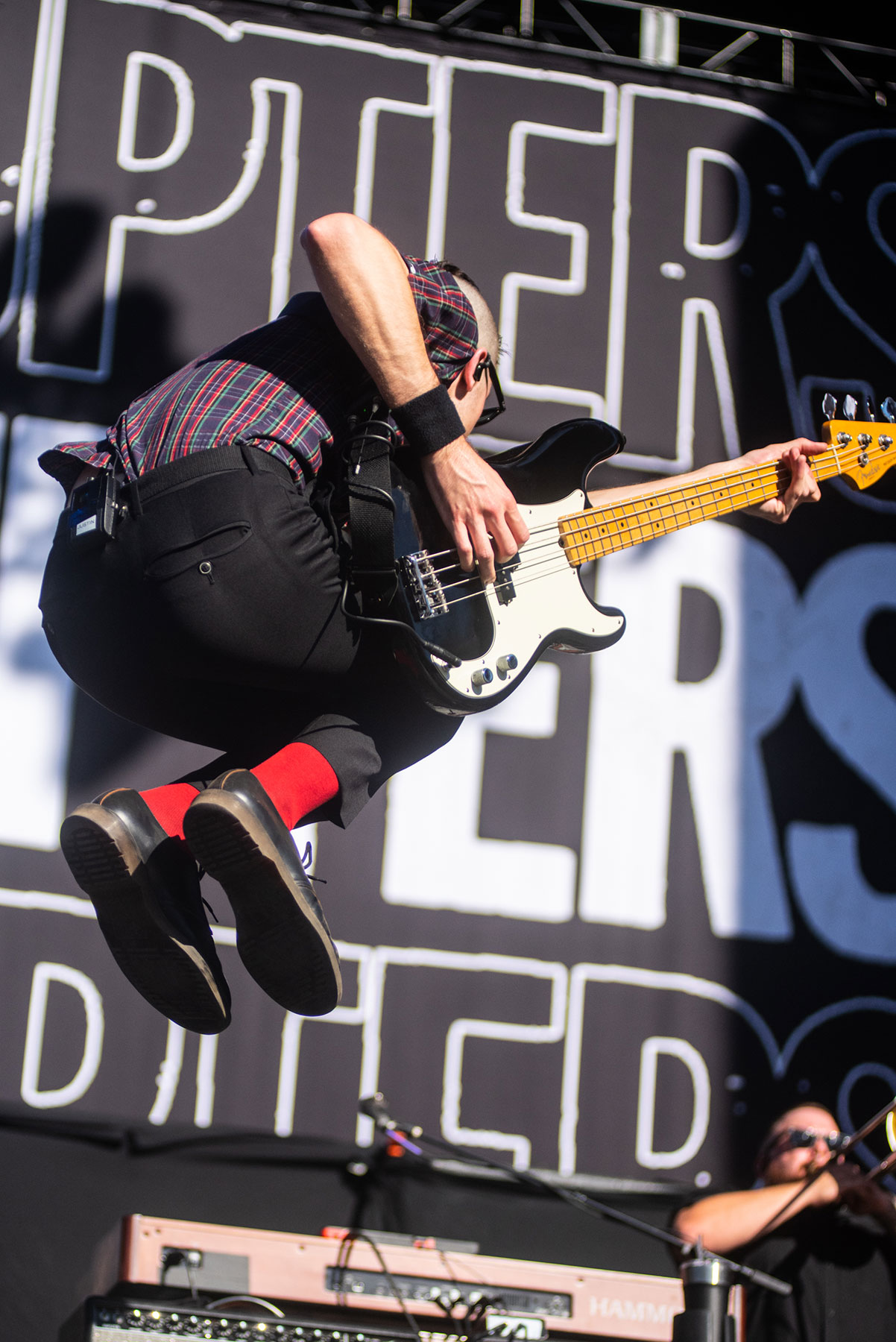 The Interrupters no festival Aftershock 2022. Crédito: Rafael Beck