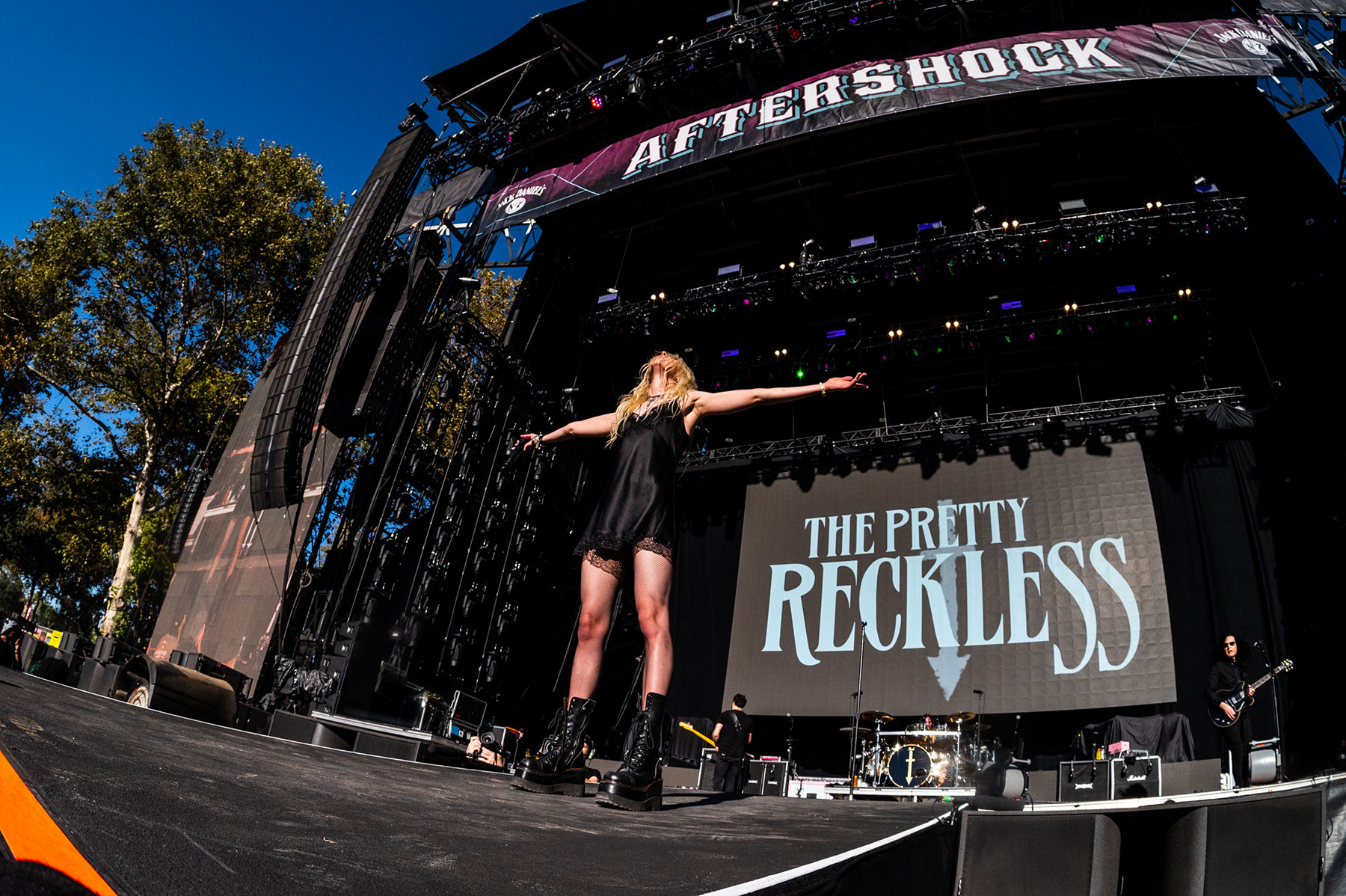 The Pretty Reckless no festival Aftershock 2022. Crédito: Rafael Beck