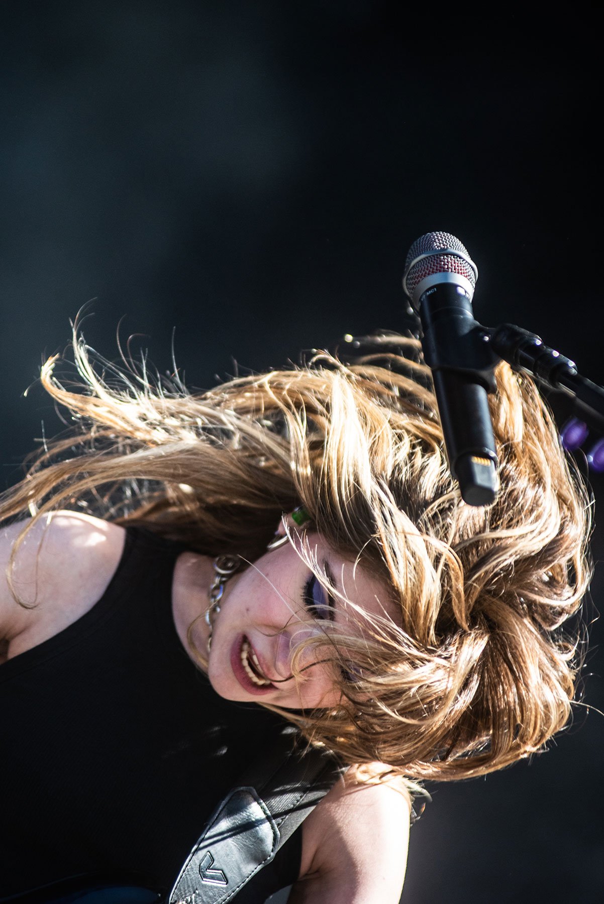 The Warning no festival Aftershock 2022. Crédito: Rafael Beck
