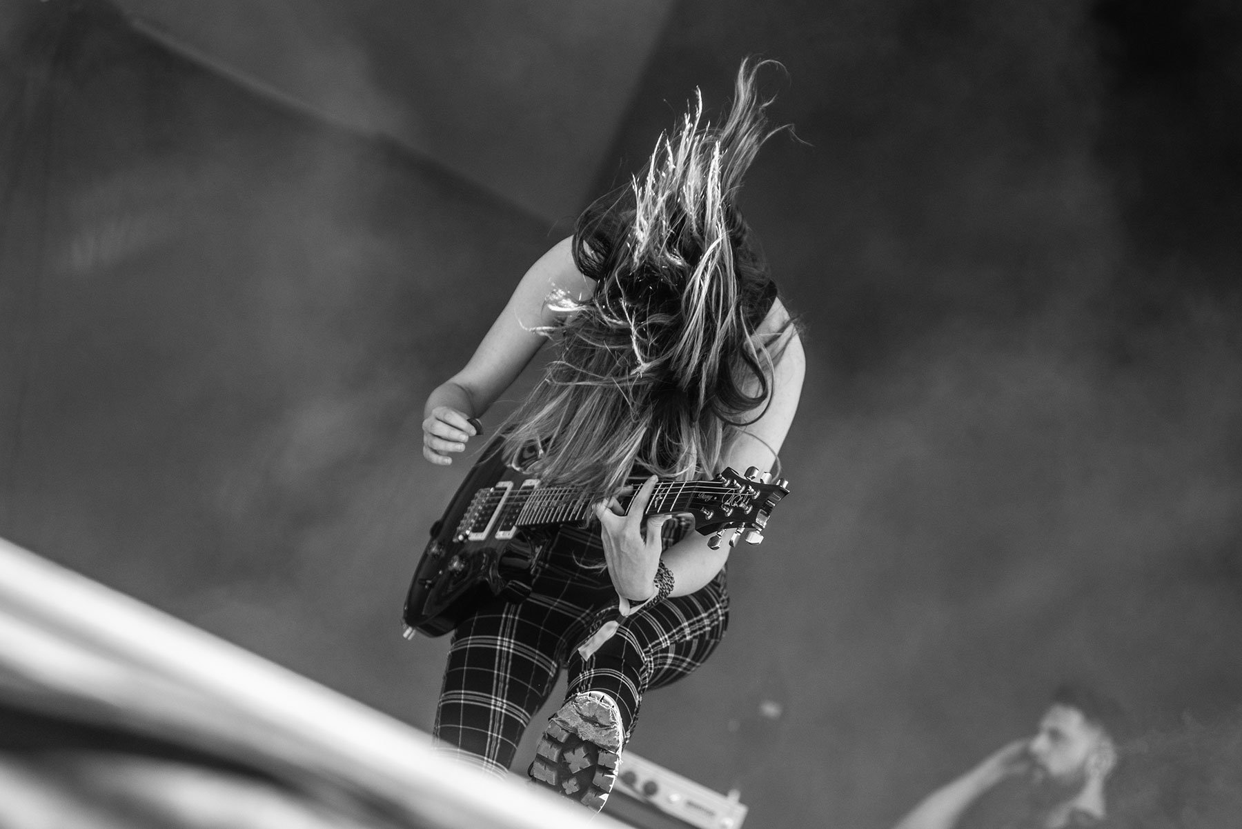 The Warning no festival Aftershock 2022. Crédito: Rafael Beck