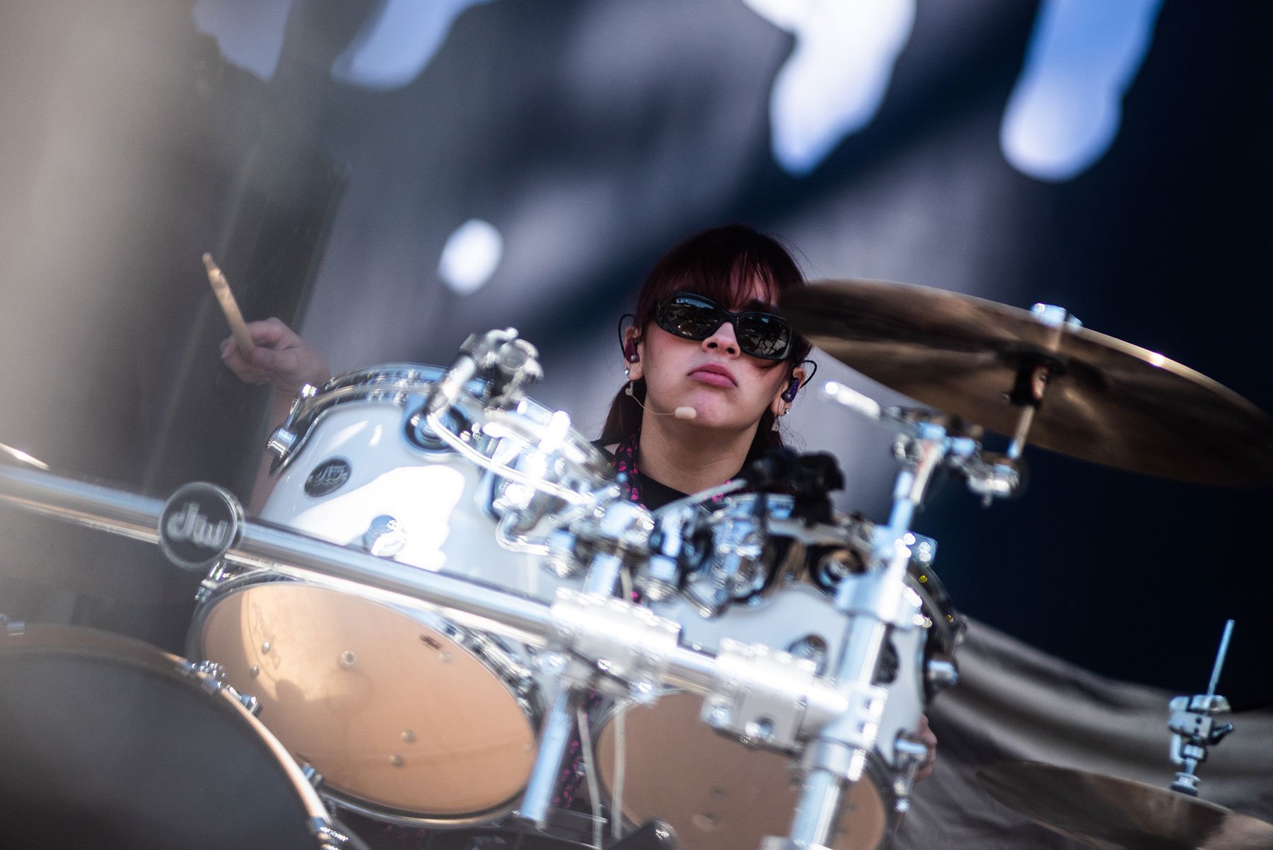 The Warning no festival Aftershock 2022. Crédito: Rafael Beck