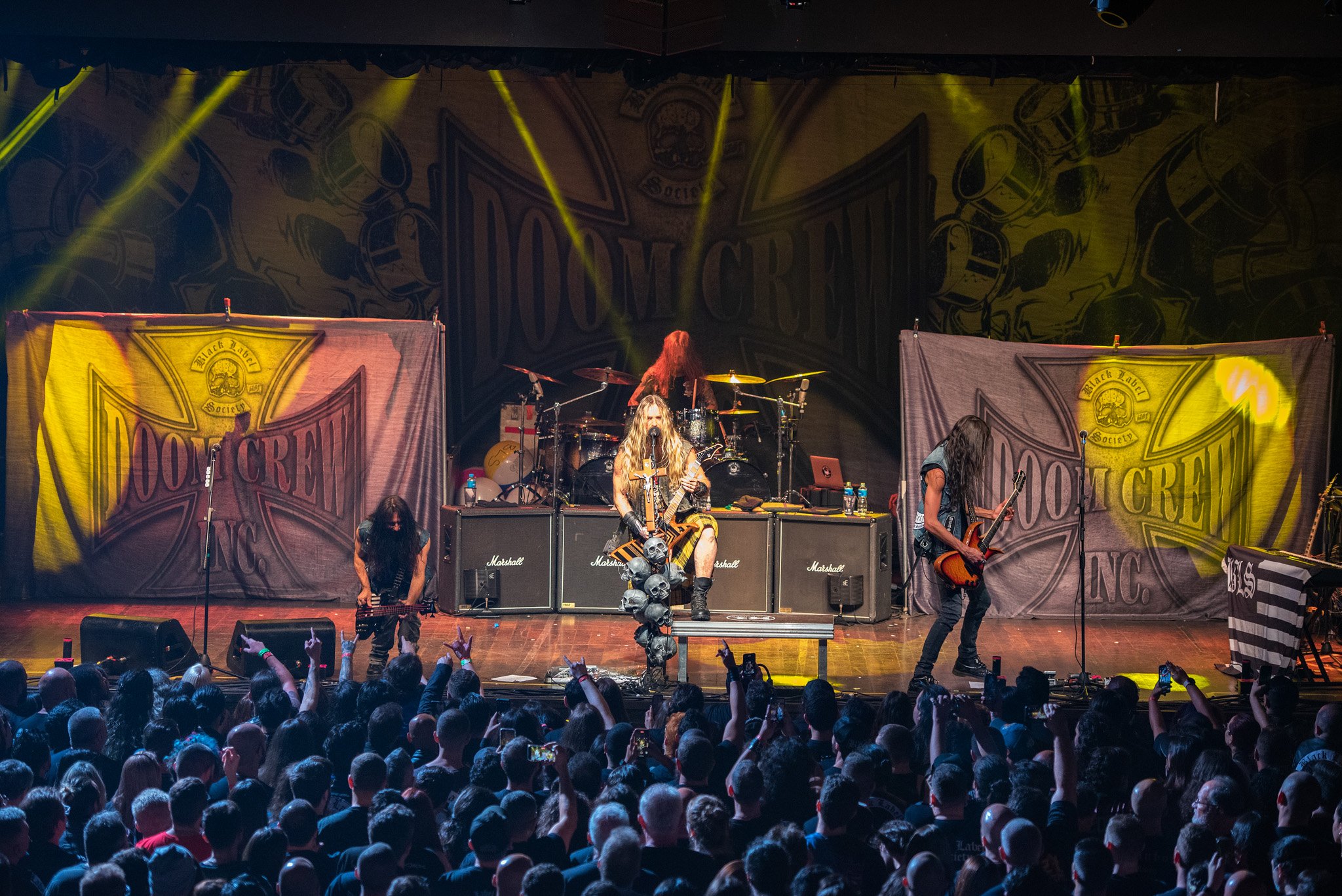 Black Label Society em São Paulo. Crédito: Leca Suzuki