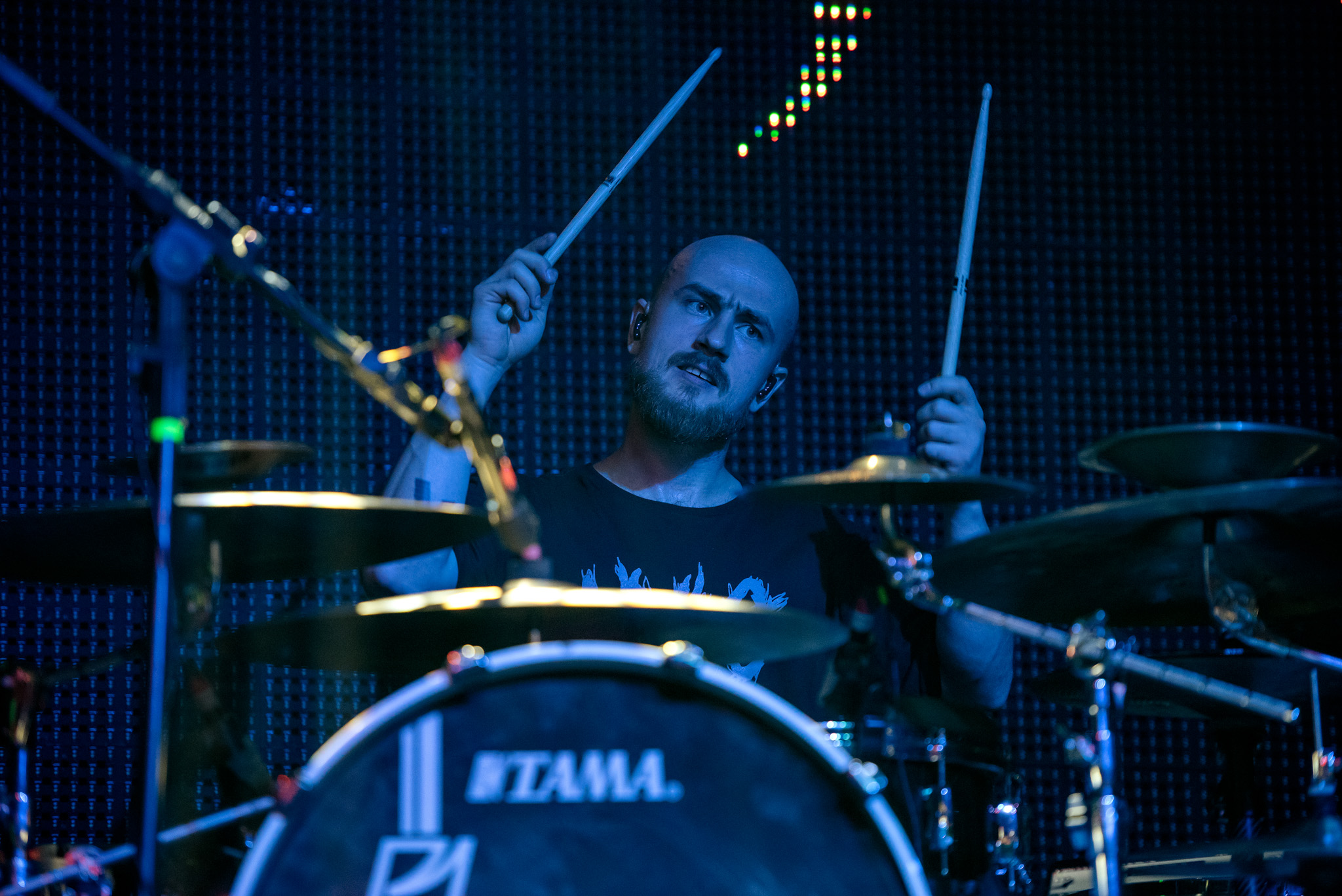 Jinjer em São Paulo em 2022. Crédito: Leca Suzuki